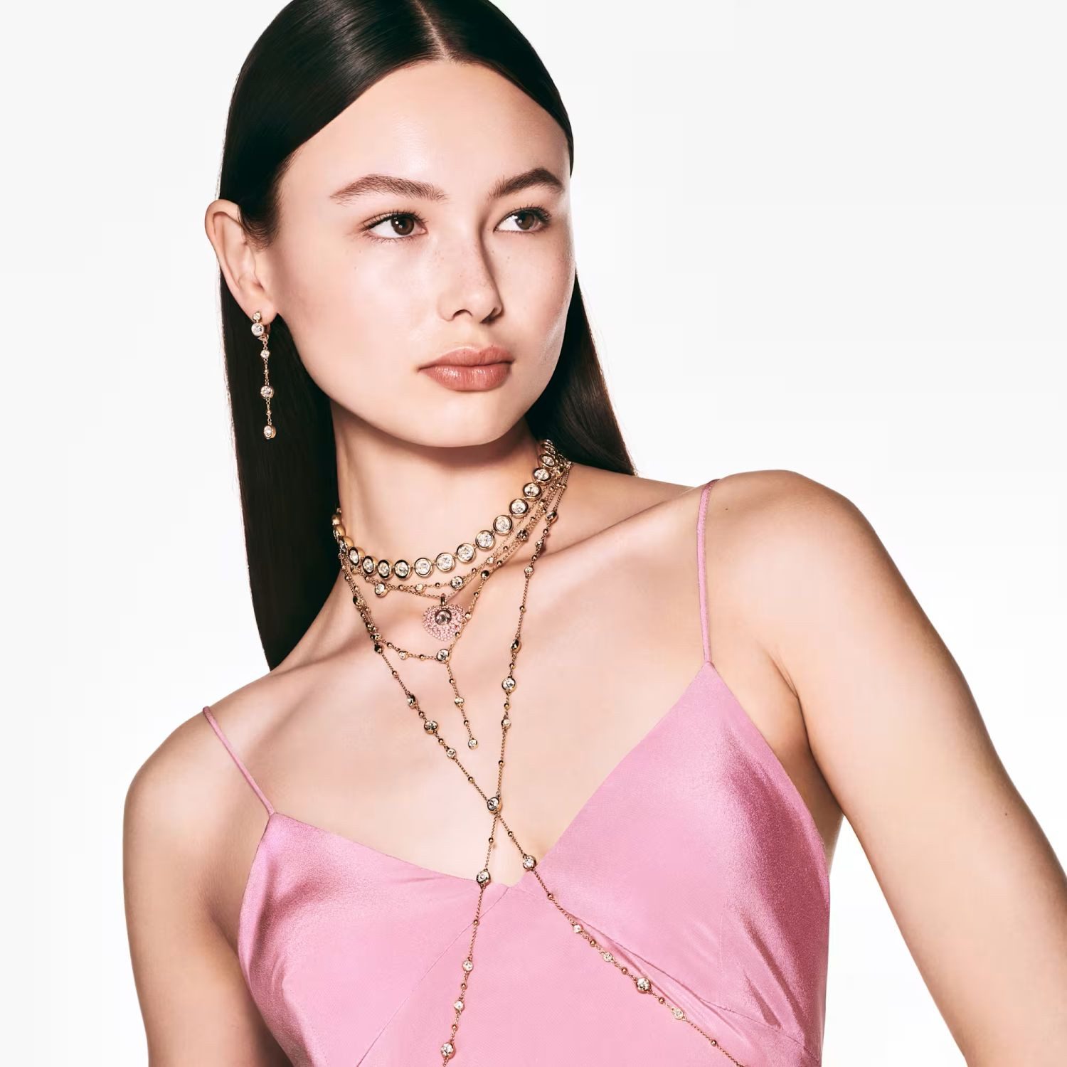 Swarovski Kette mit Anhänger Idyllia