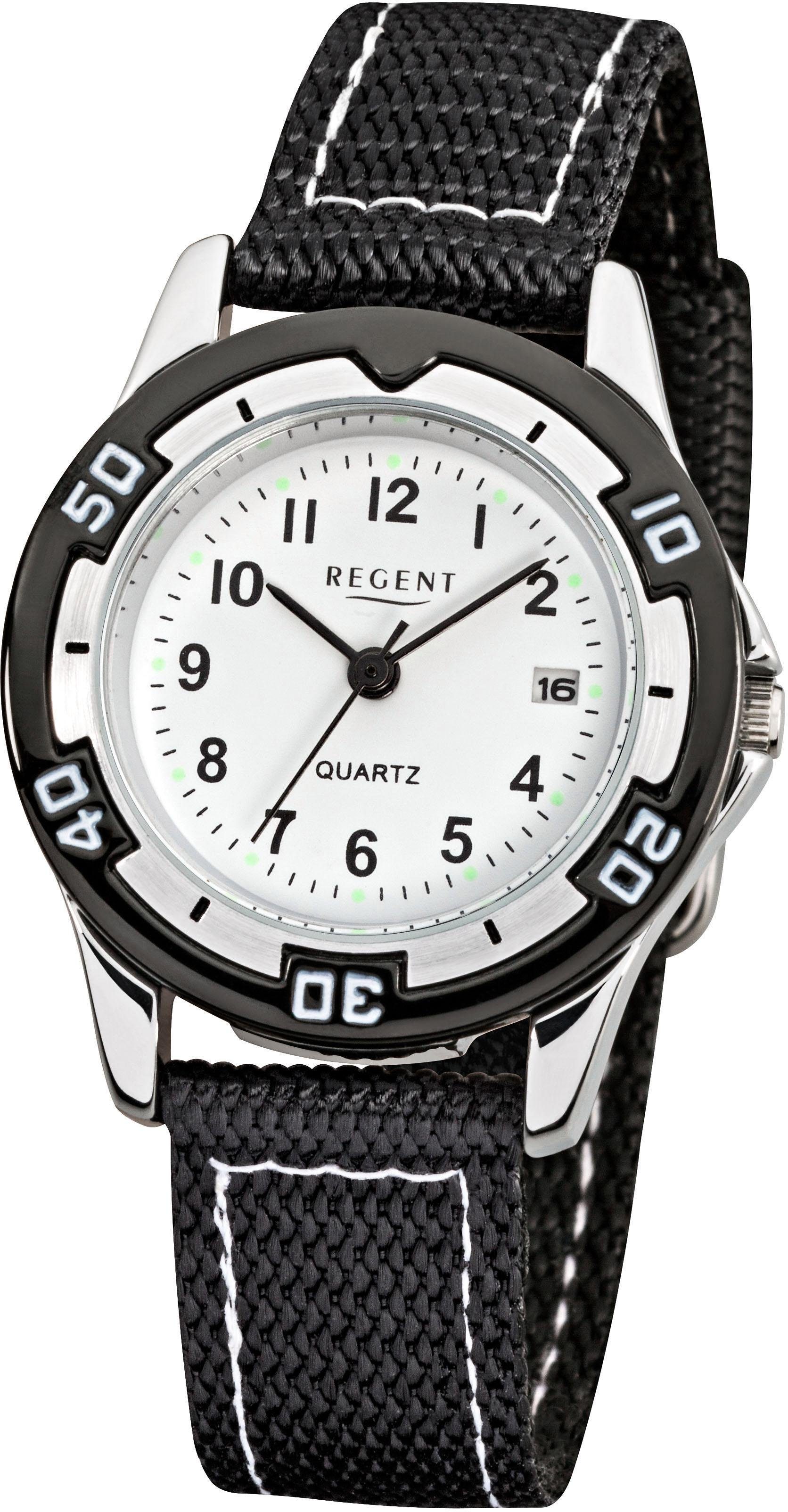 Regent Quarzuhr 6800.79.10, F318, Armbanduhr, Kinderuhr, Lernuhr, Jungen, Schulanfang, Geschenkidee