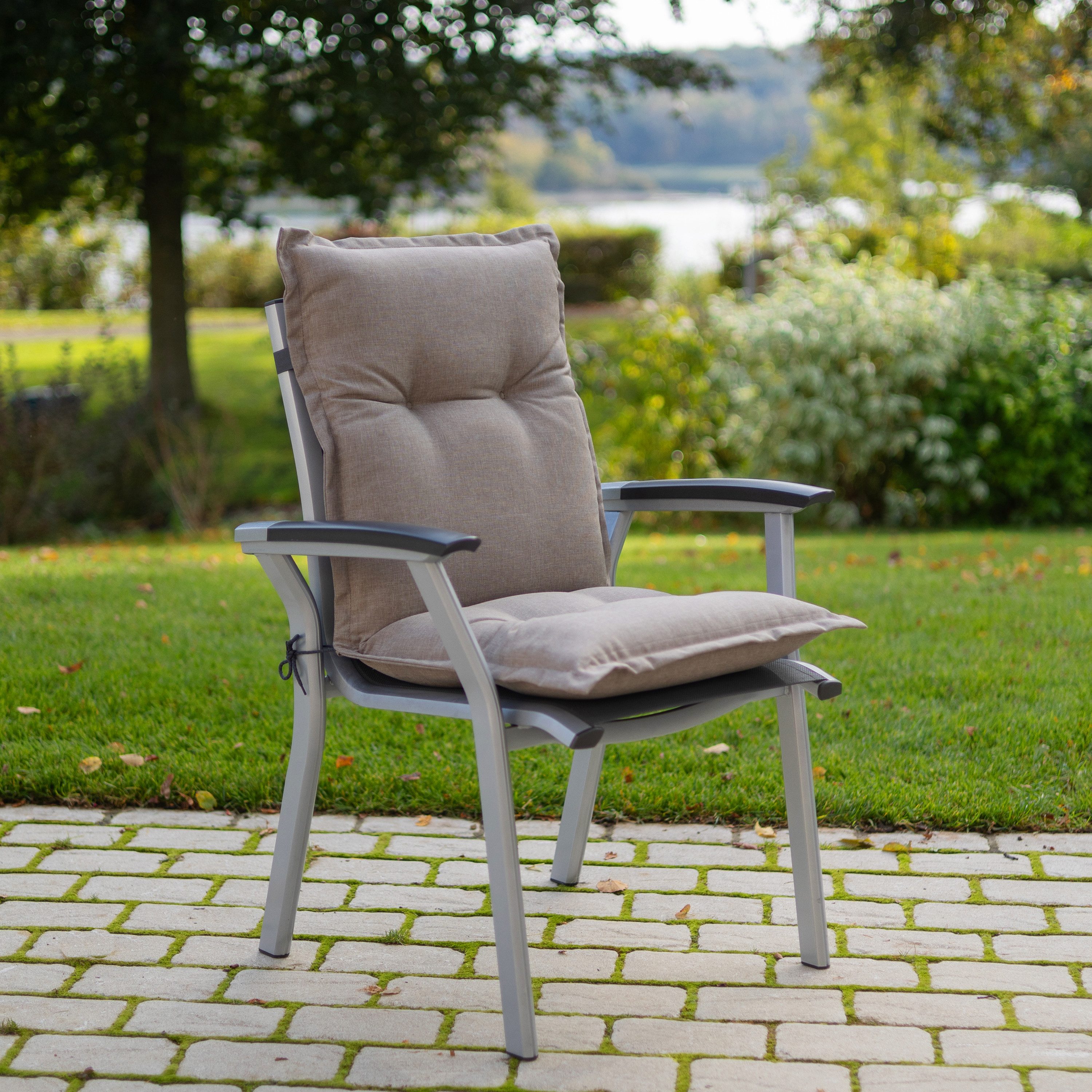 Herlag Polsterauflage Ava Niedriglehner Gartenstuhlauflage extra günstig online kaufen