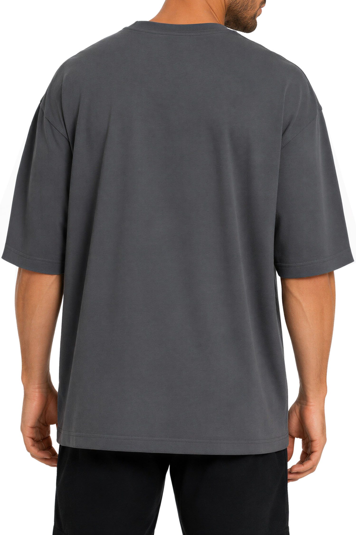 Reichstadt Oversize-Shirt Herren Oversized Kurzarmshirt 25RS070 in kräftigen Farben
