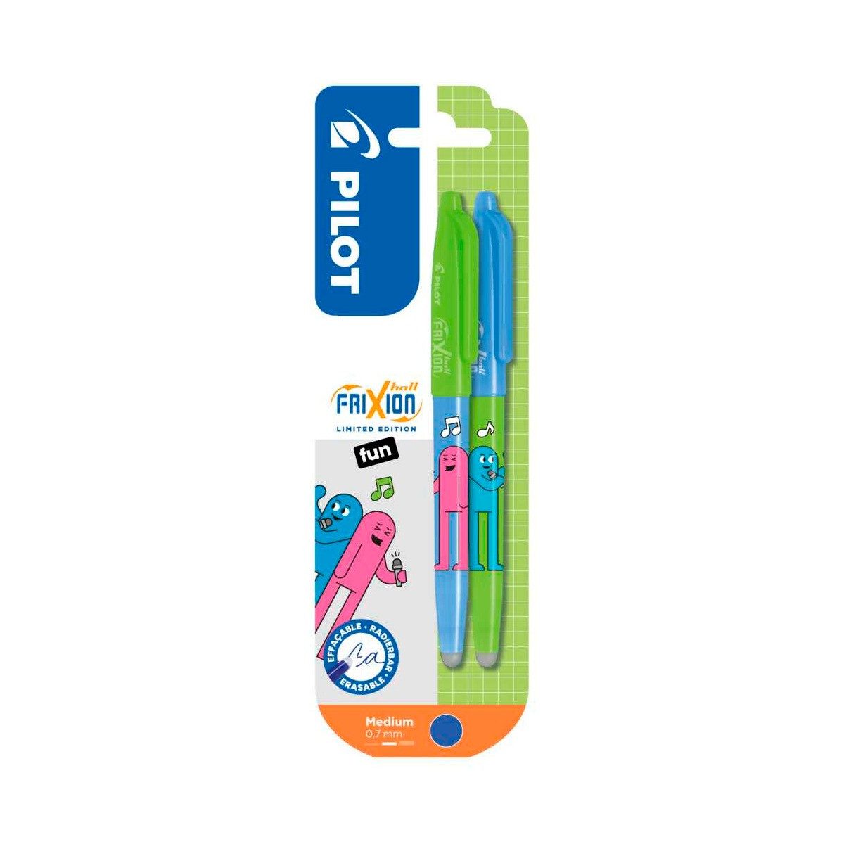 PILOT Tintenroller PILOT FriXion Ball Friends Edition Tintenroller Beat Buddies