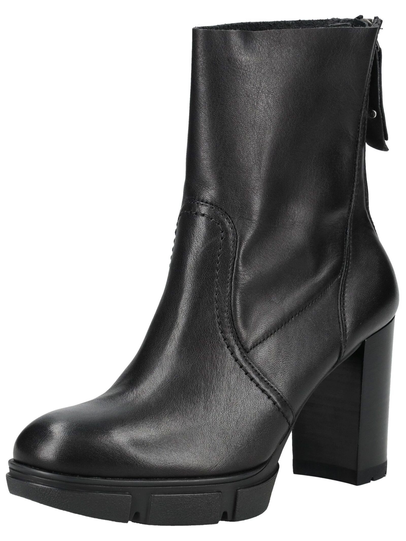 Paul Green Paul Green Stiefelette Glattleder High-Heel-Stiefelette