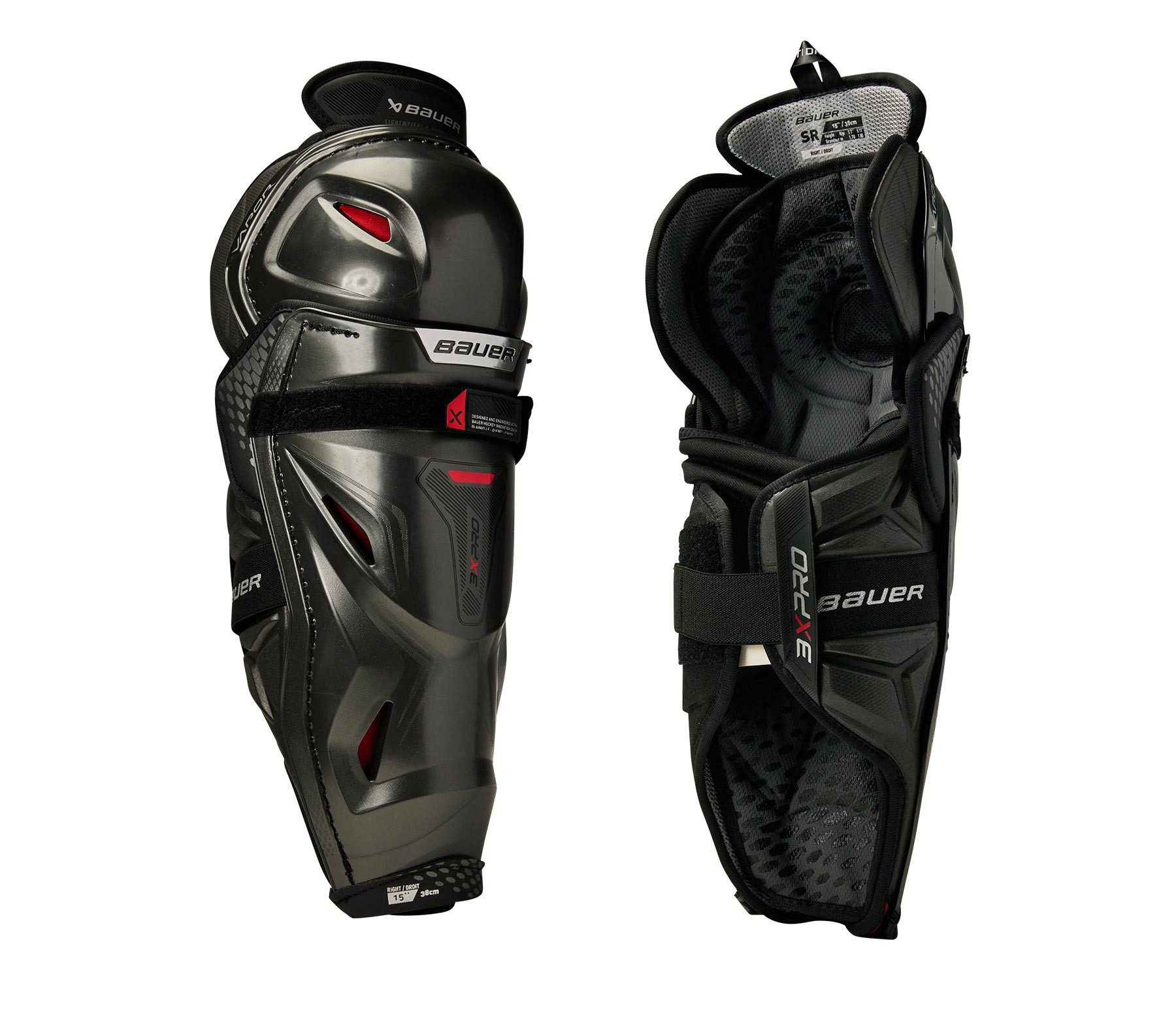 Bauer Eishockey Schienbeinschoner Beinschutz Bauer Vapor 3X Pro Senior