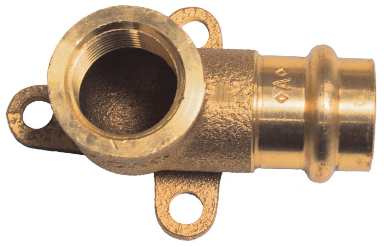 CORNAT Pressfitting Cornat Press-Wandscheibe Rotguss, ø 18 mm, 1/2 IG