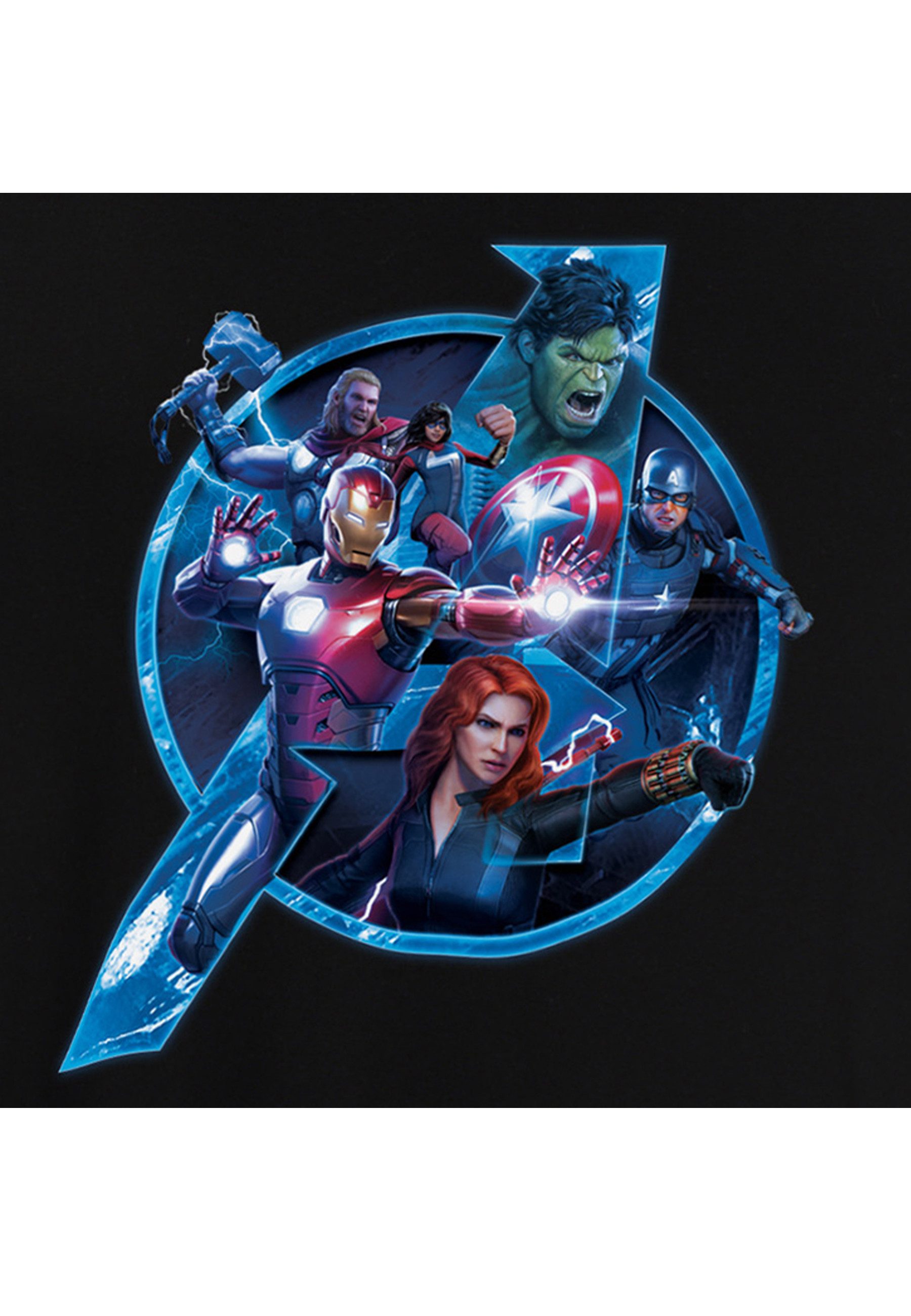 The AVENGERS T-Shirt T-Shirt Herren Oberteil