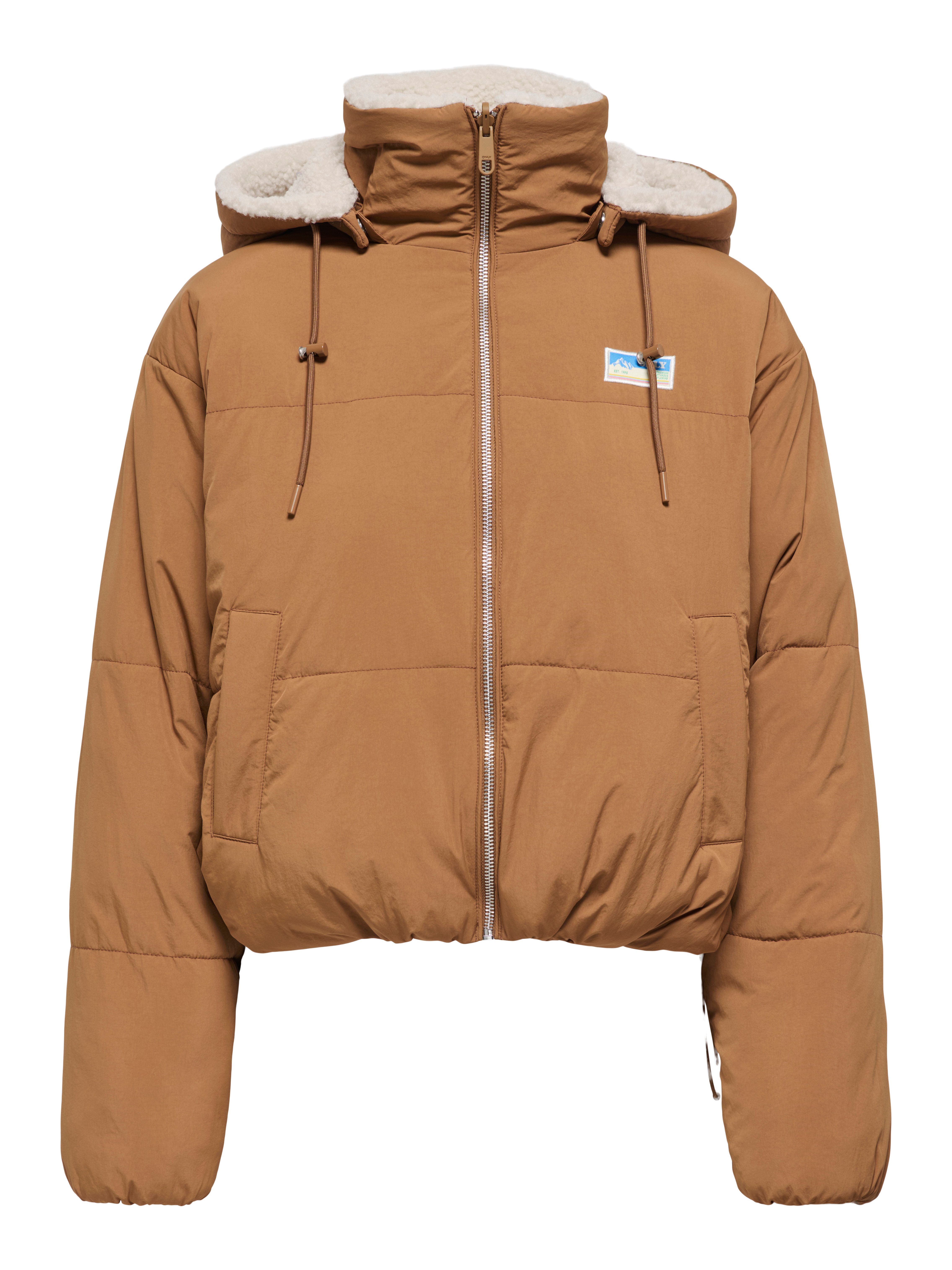 ONLY Plüschjacke ONLMARIA LIFE REV PUFFER JACKET CC OTW – Bild 5 von 5