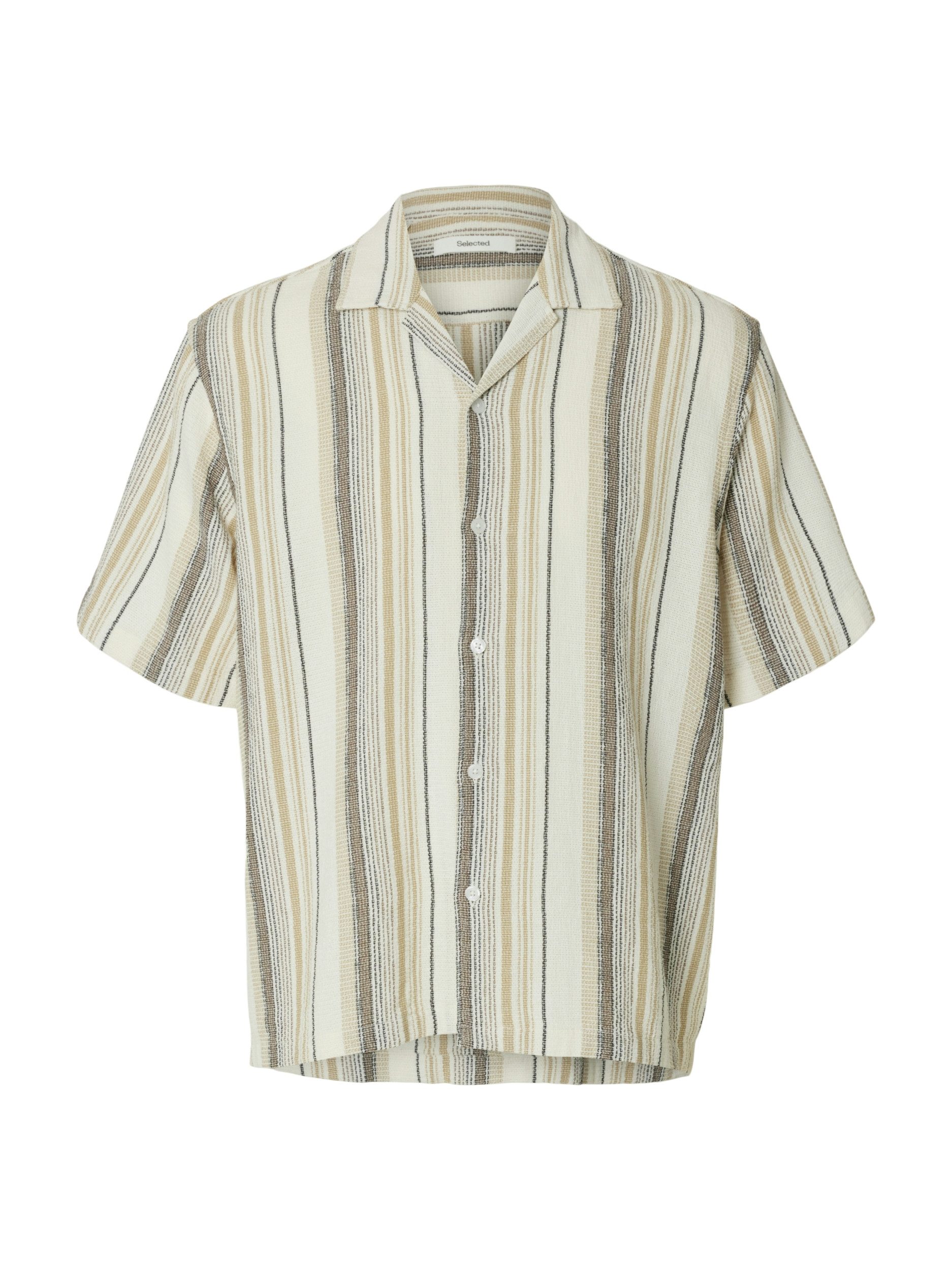 SELECTED HOMME T-Shirt SLHRLXCAL SS SHIRT RESORT