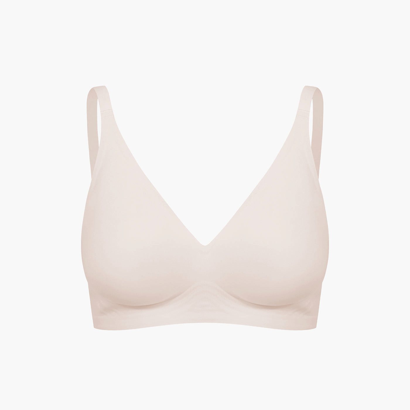 cfab by creamy fabrics Bügelloser BH Comfort Push-Up BH-Sand-XL (1-tlg)