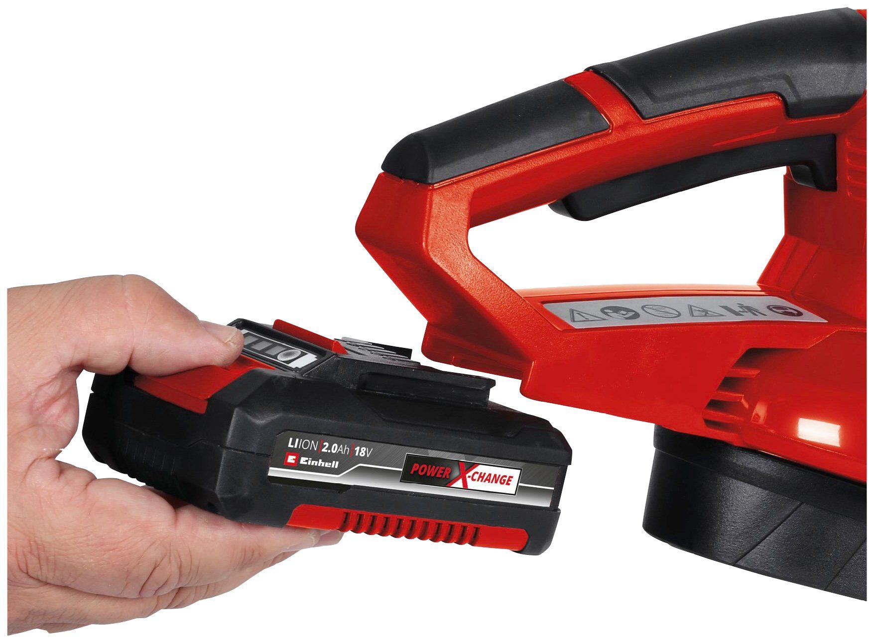 Einhell Akku-Laubbläser GC-CL 18/1 Li E Solo, 210 km/h Luftgeschwindigkeit, ohne Akku und Ladegerät