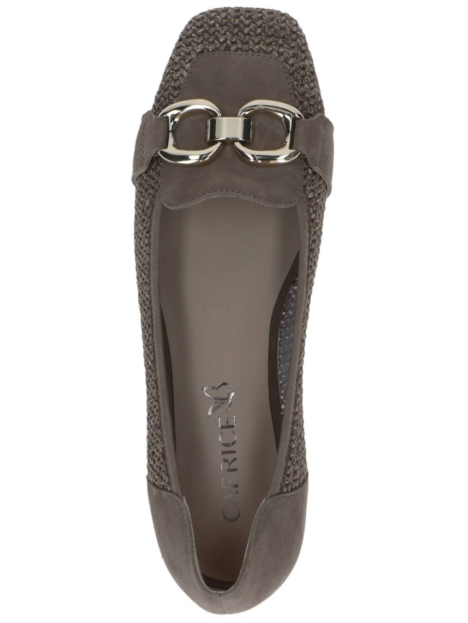 Caprice Ballerinas Leder/Textil . Ballerina