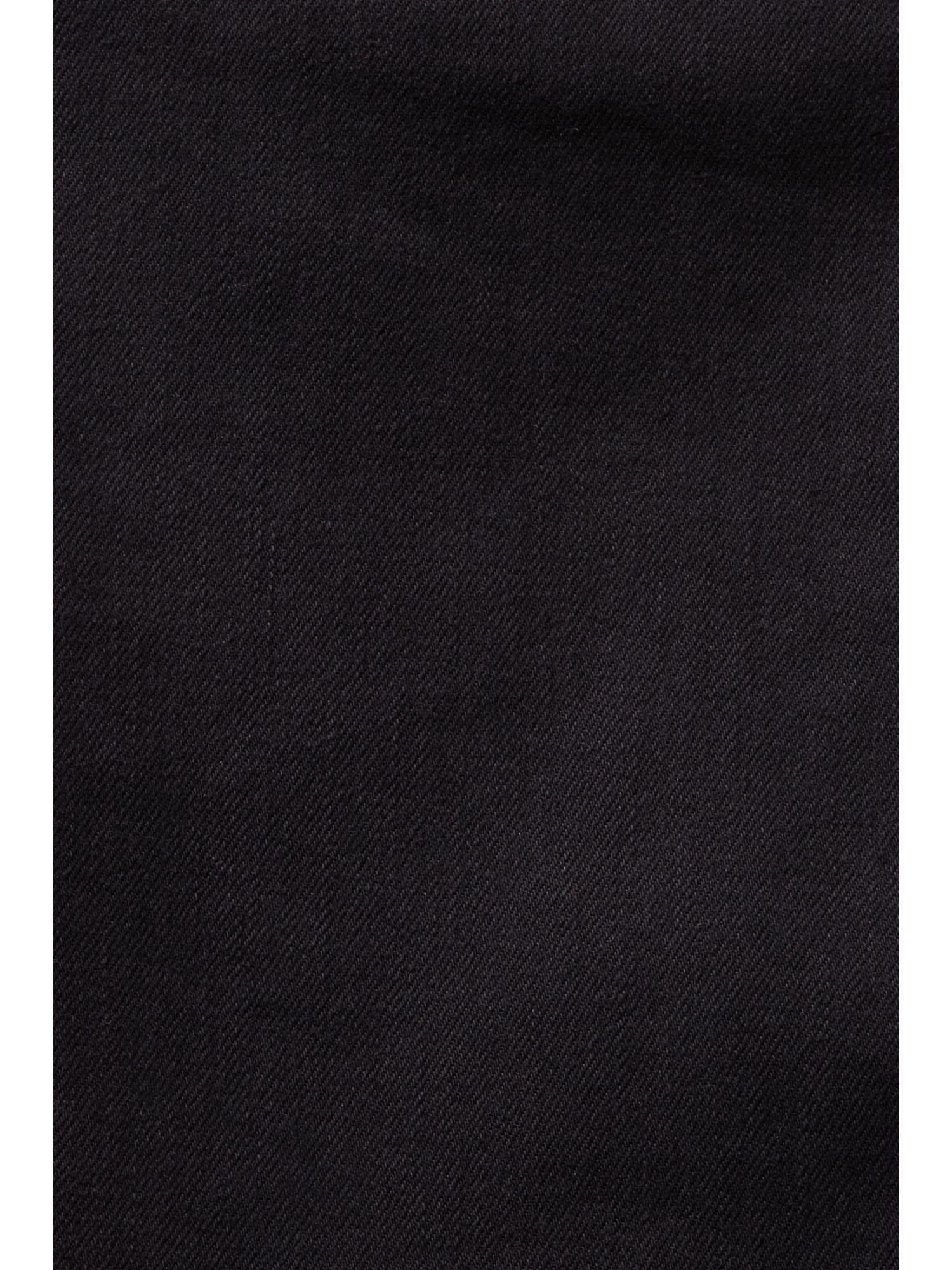 Bund BLACK Stretchige mittelhohem by edc mit Esprit Stretch-Hose Slim-Fit-Hose