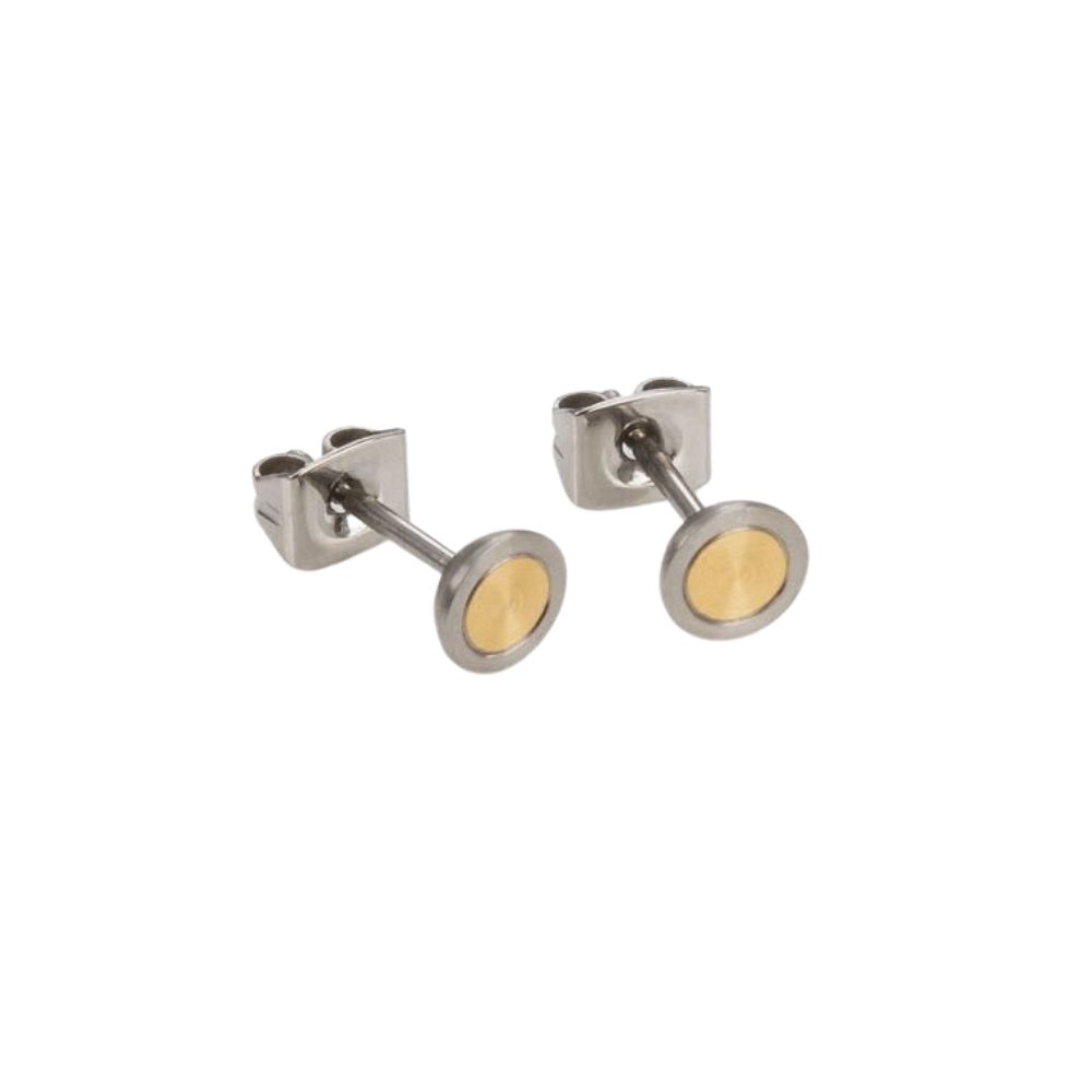 Boccia Paar Ohrstecker 0541-02, Boccia, Ohrstecker, Silberfarben, Reintitan, antiallergisch