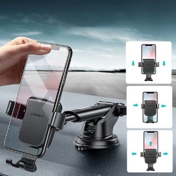 UGREEN KFZ Handy Schwerkrafthalter für Winschutzscheibe Armaturenbrett Smartphone-Halterung