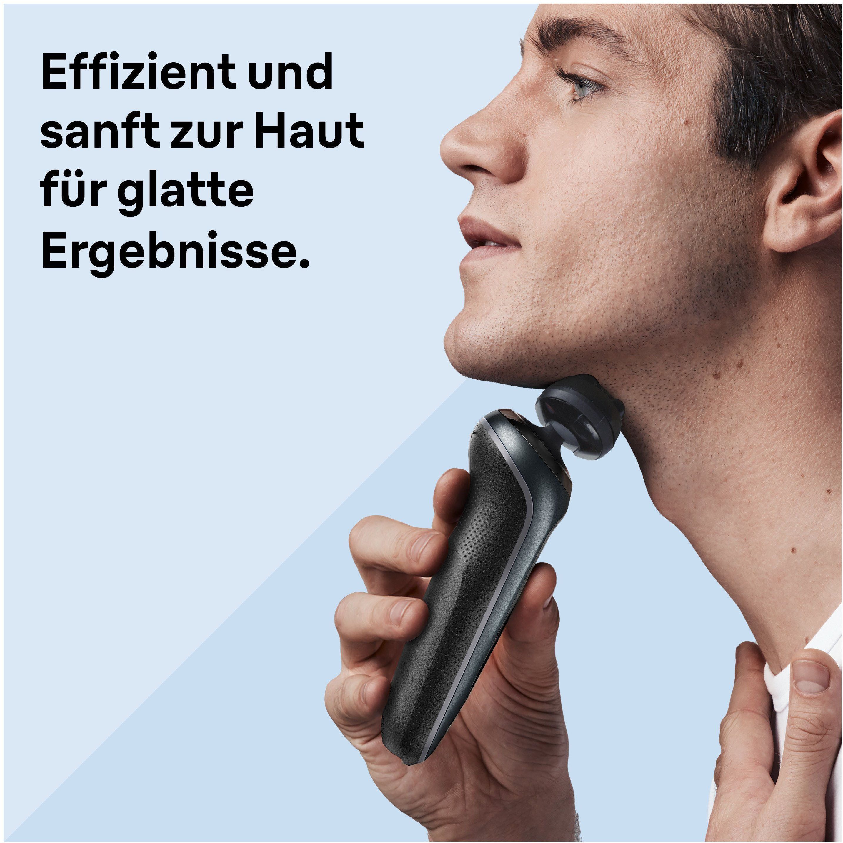 Braun Elektrorasierer Series 6 61-N1000s, Aufsätze: 1, SensoFlex, Wet&Dry