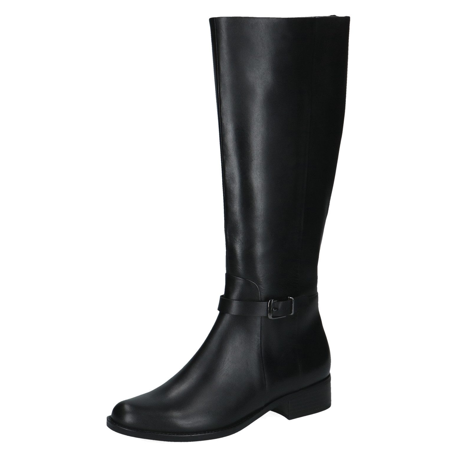 Caprice Stiefel Blockabsatz, Langschaftstiefel mit praktischem Innenreißverschluss