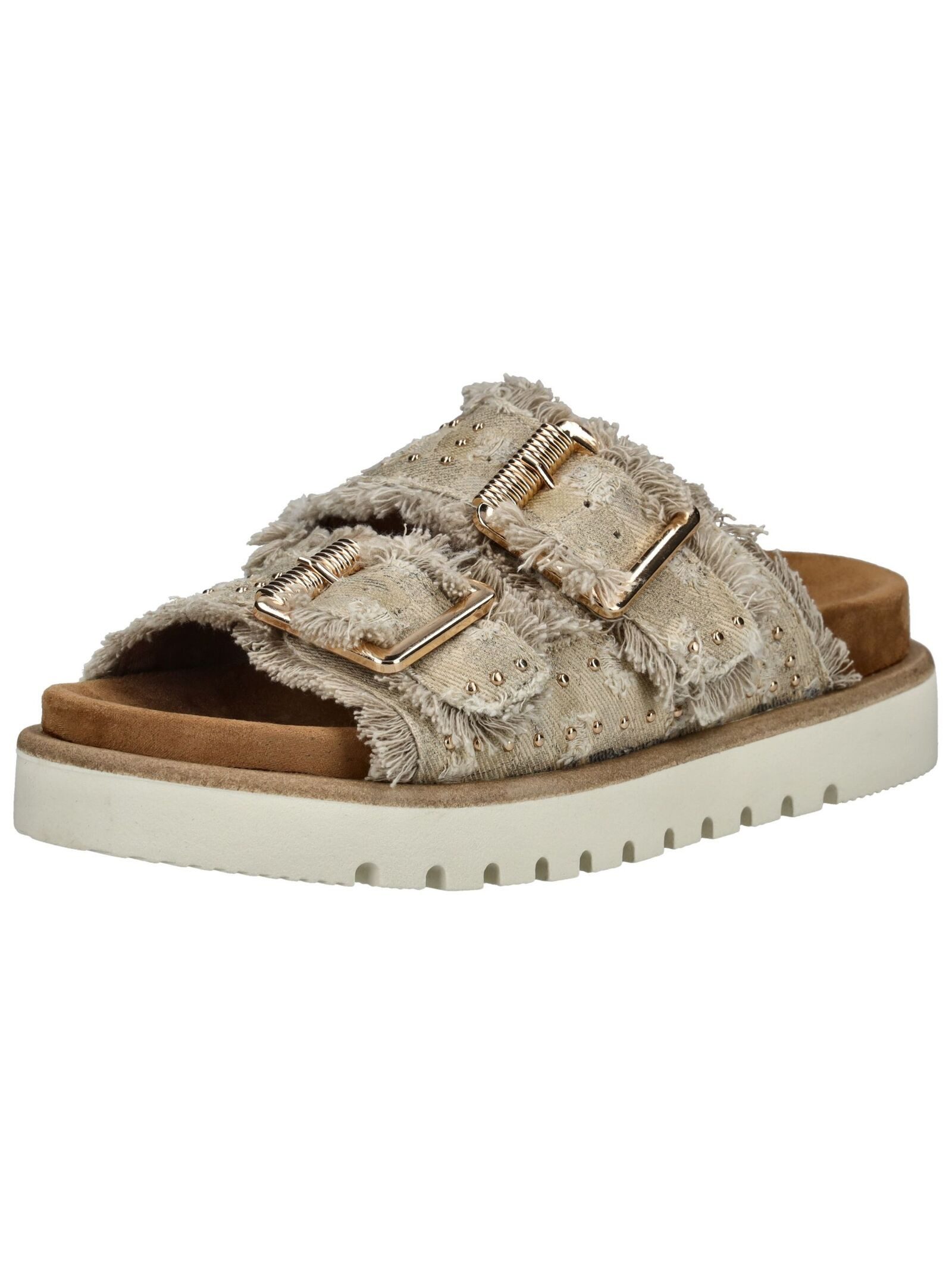 MUSTANG Pantoletten Lederimitat Pantolette günstig online kaufen