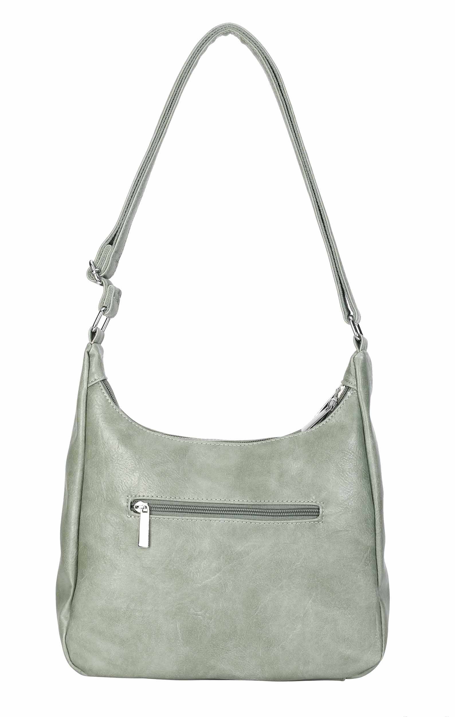 ITALYSHOP24 Schultertasche Damen Tasche Shopper Crossbody günstig online kaufen