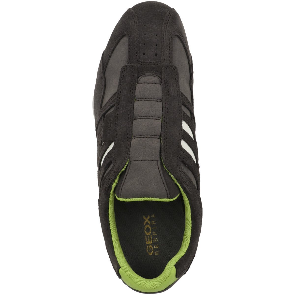 Geox U Snake B Herren Schnürschuh Turnschuhe, Sportschuhe, Freizeitschuhe, Halbschuhe, Schnürschuhe
