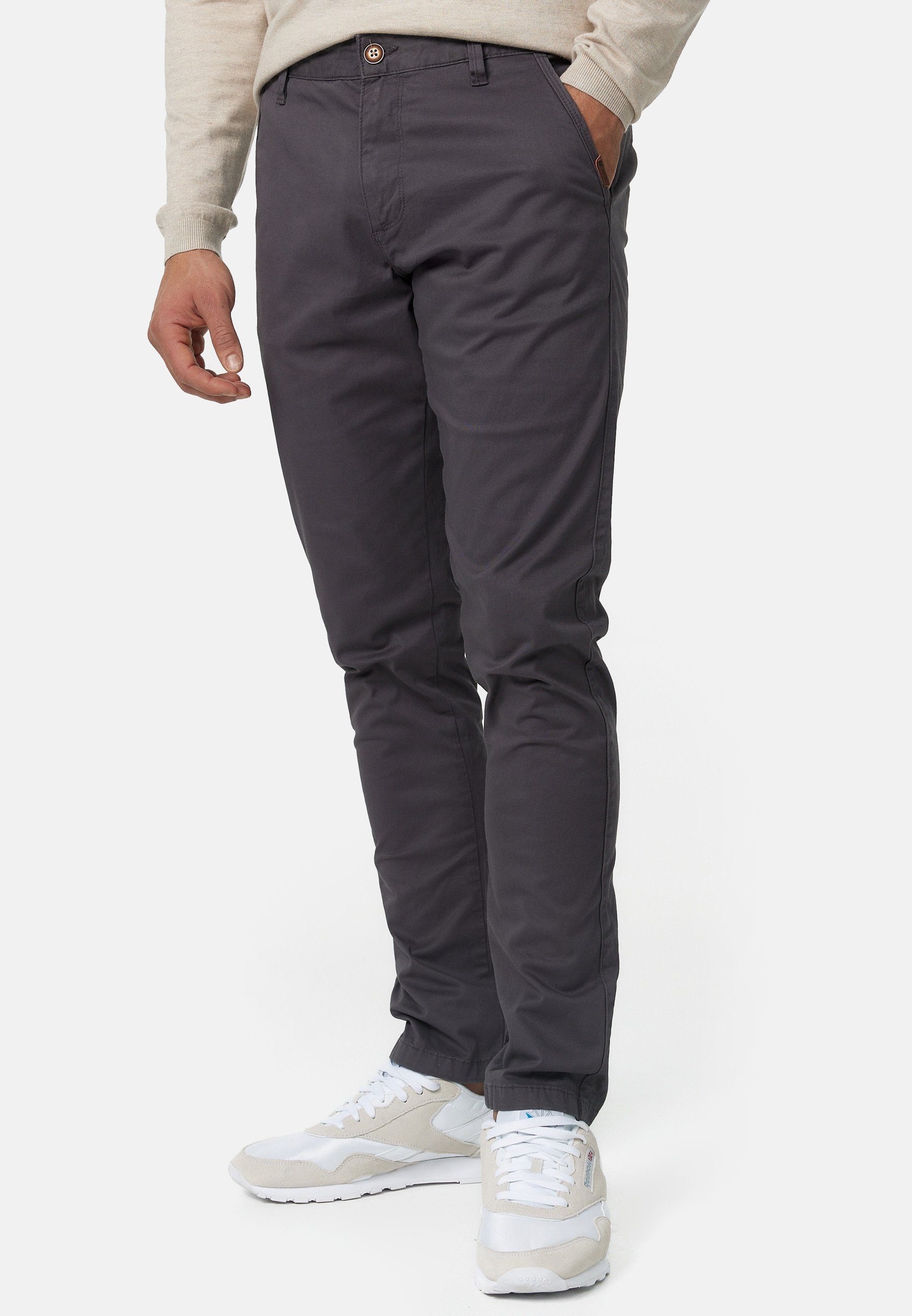 INDICODE Chinohose Herren Cherry Chino Hose Herrenhose 98% Baumwolle, 2% Elasthan – Bild 3 von 5