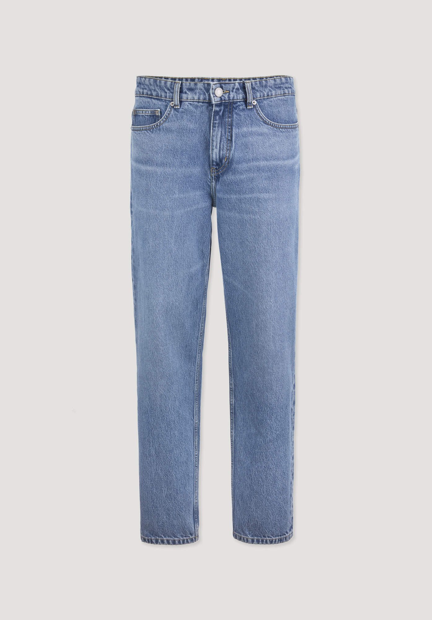 Hessnatur Bequeme Jeans aus reinem Bio-Denim (1-tlg) aus reinem Bio-Denim