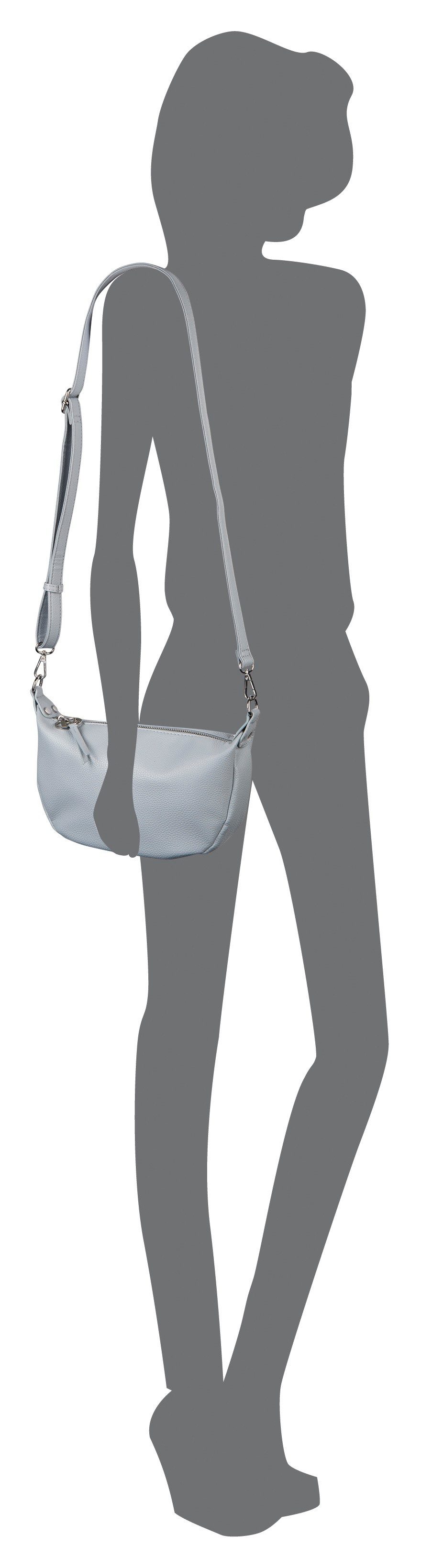 Bruno Banani Schultertasche Amalfi, abnehmbarer Schulterriemen Handtasche D günstig online kaufen