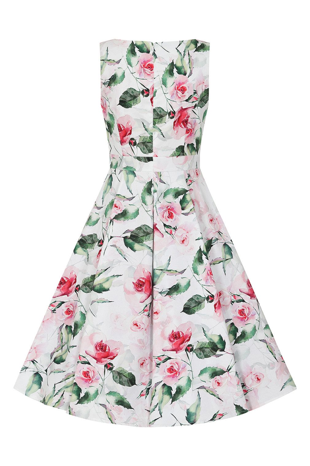 Hearts & Roses London A-Linien-Kleid Summer Floral Swing Dress Rockabella Vintage Retro