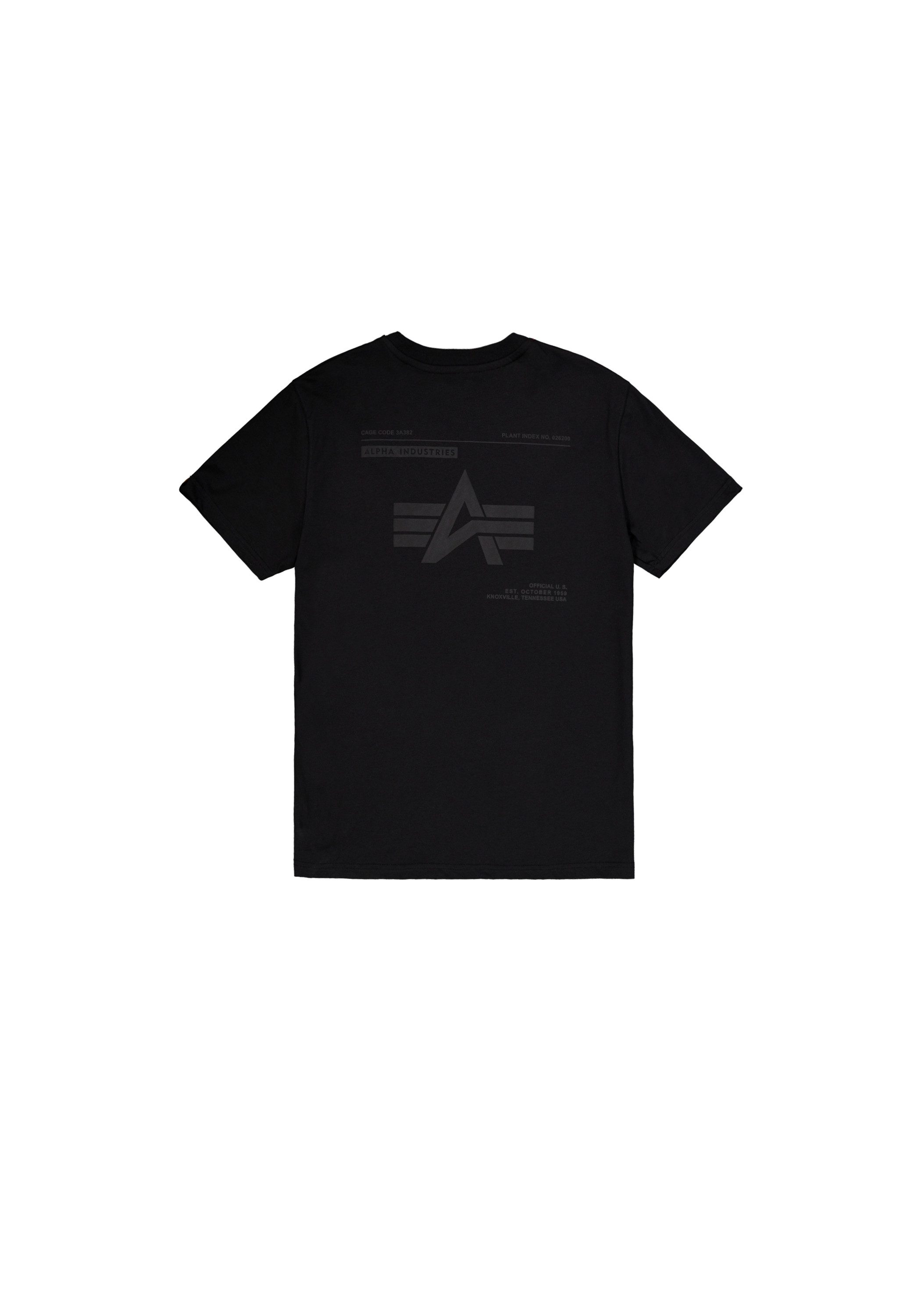Alpha Industries T-Shirt Label Backprint T-Shirt – Bild 5 von 5