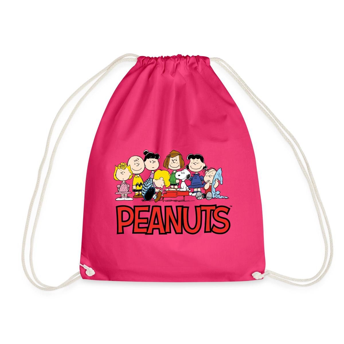 Spreadshirt Turnbeutel Peanuts Snoppy Und Friends Turnbeutel (1-tlg)