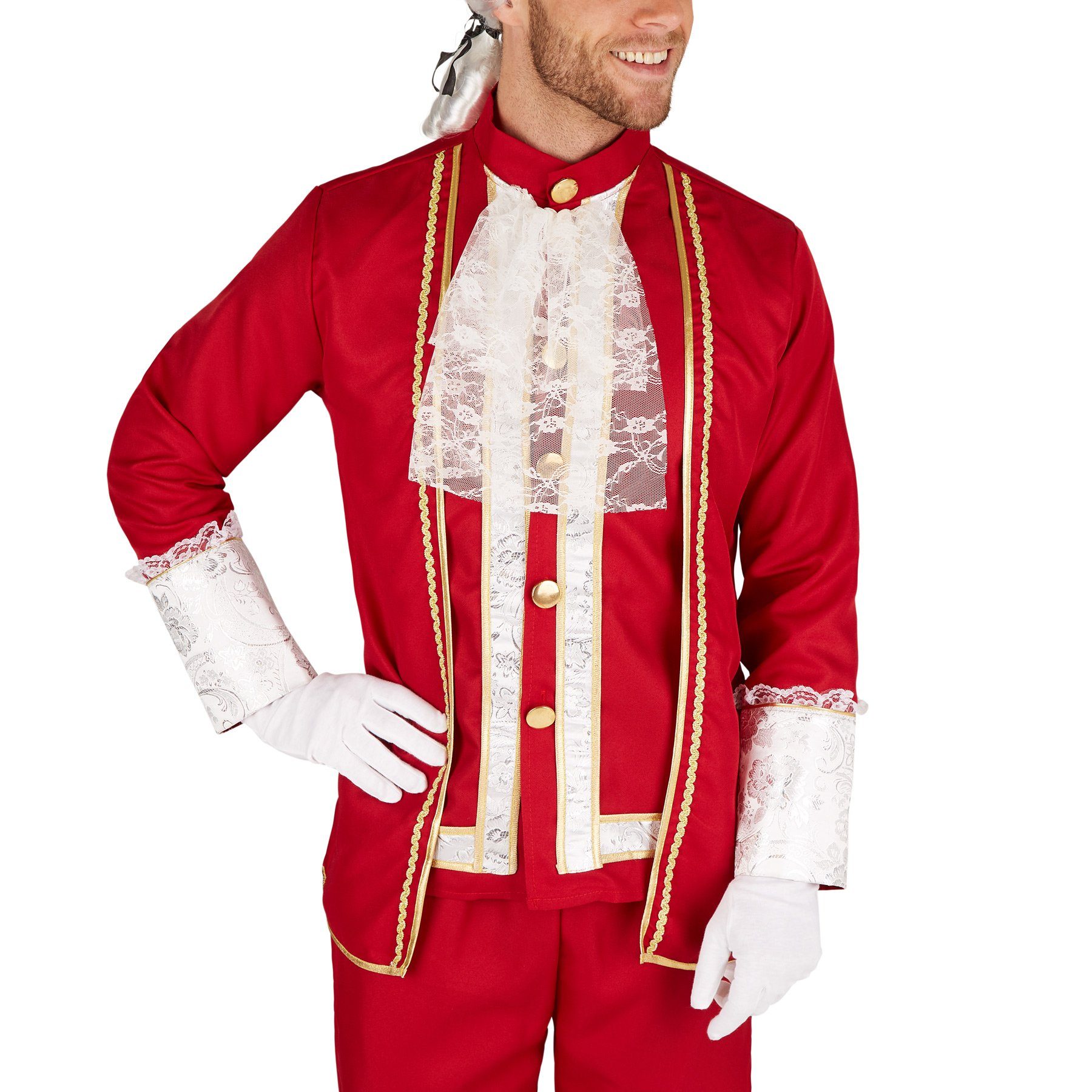 dressforfun Kostüm Herrenkostüm Venezianischer Edelmann, Schicke, bequeme Hose