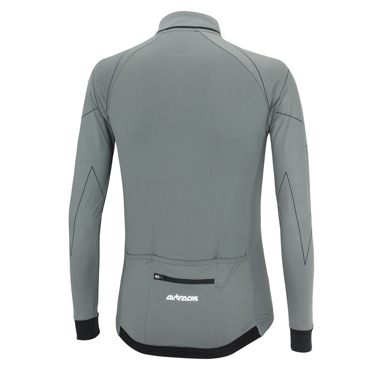 Airtracks Radtrikot Herren Fahrradtrikot Quick (Funktionsshirt & Pro - XL Line L Dry Langarm « M XXL S Grau mit XXXL Radtrikot Anti-UV) »