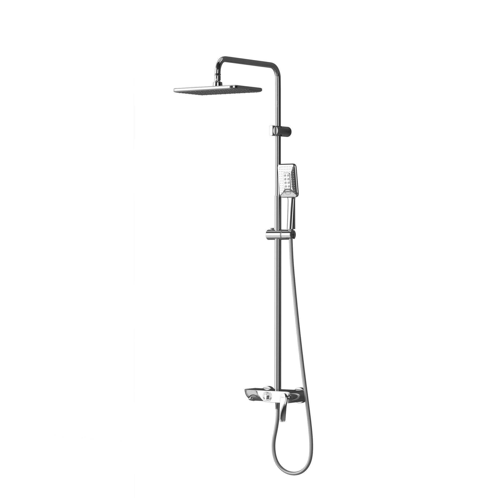 Duschsystem Design Duschsystem Dusch-Set 290mm rechteckiger Duschkopf
