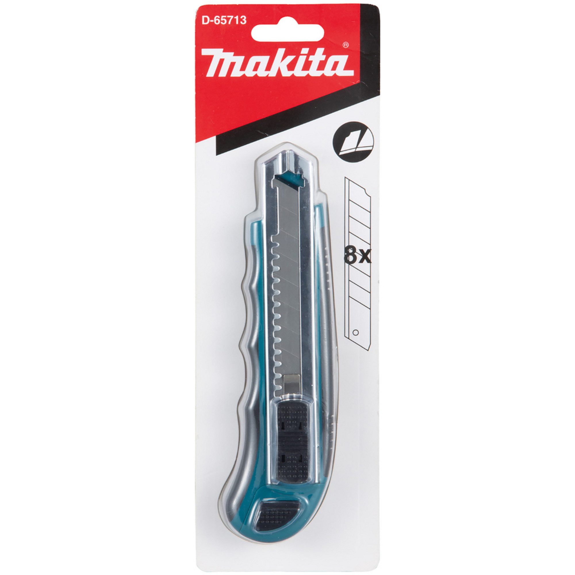 Makita Cuttermesser Makita Abbrechklingenmesser D-65713, Messer, (Mit