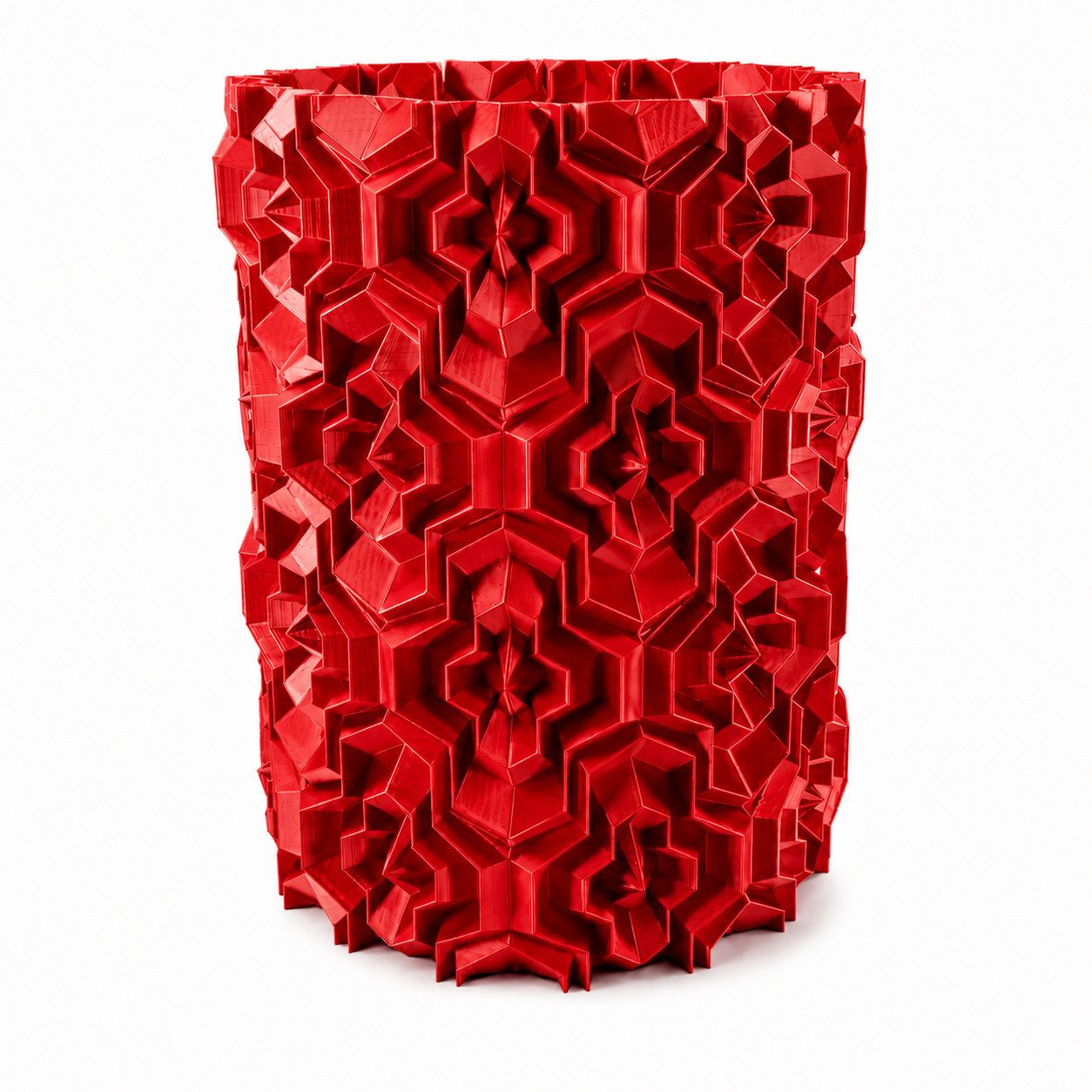Alpha Electronics Dekovase Geometrische Design Vase M & XL (Sparangebot, 1 St., hochwertiger 3D Druck), Moderne Deko Vase für Wohnzimmer & Tischdeko, Stilvolle Interior Vase