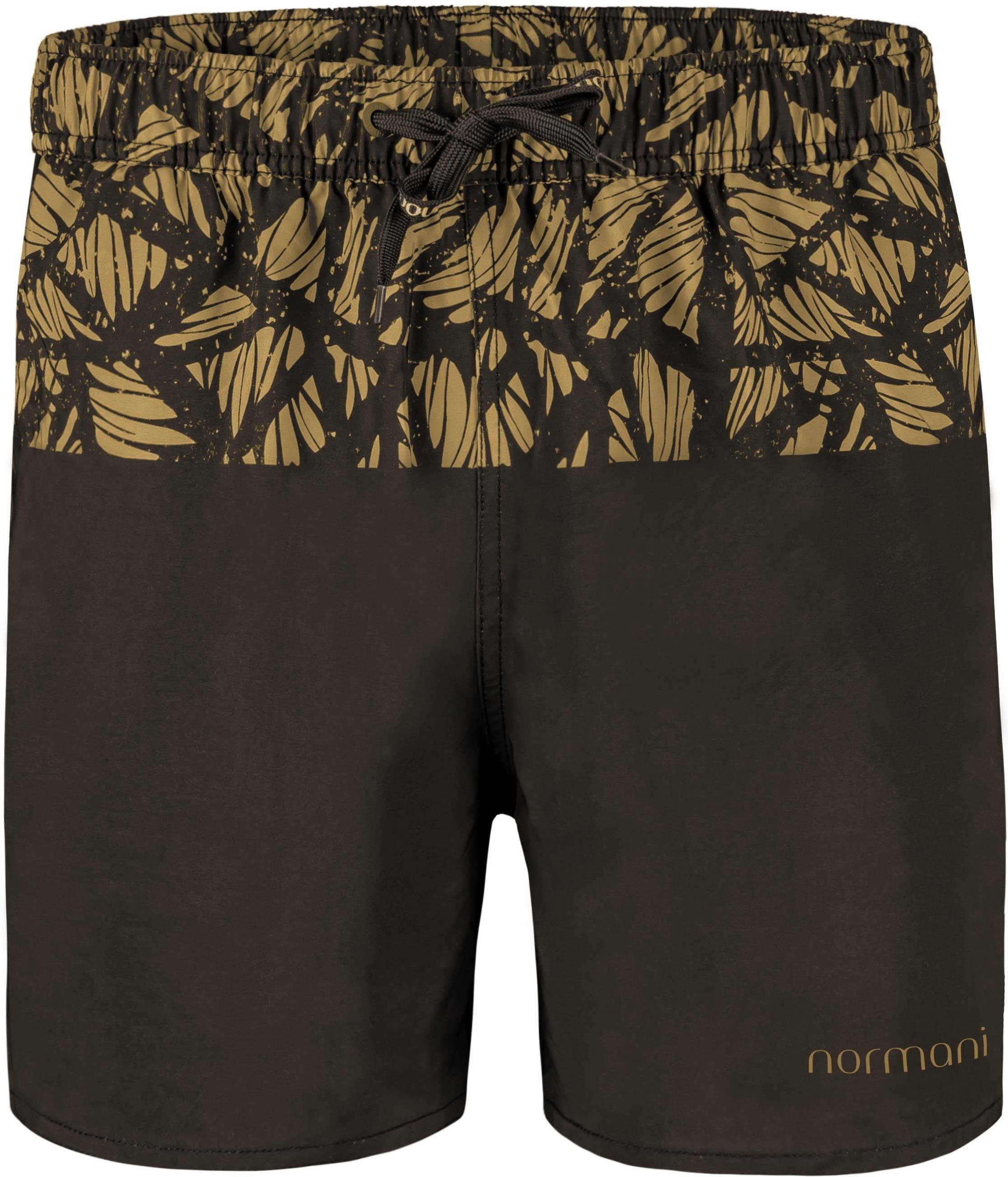 Badeshorts normani Boardshorts Lahaina Herren für Braun Herren Badeshorts Badehose