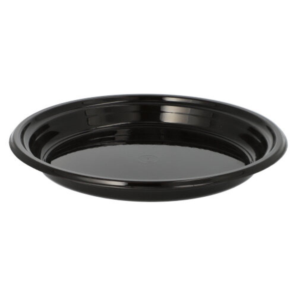 PRO PAC Schale 12 Mehrweg-Menü-Teller PP ungeteilt Ø 22 cm · 2,6 cm schwarz