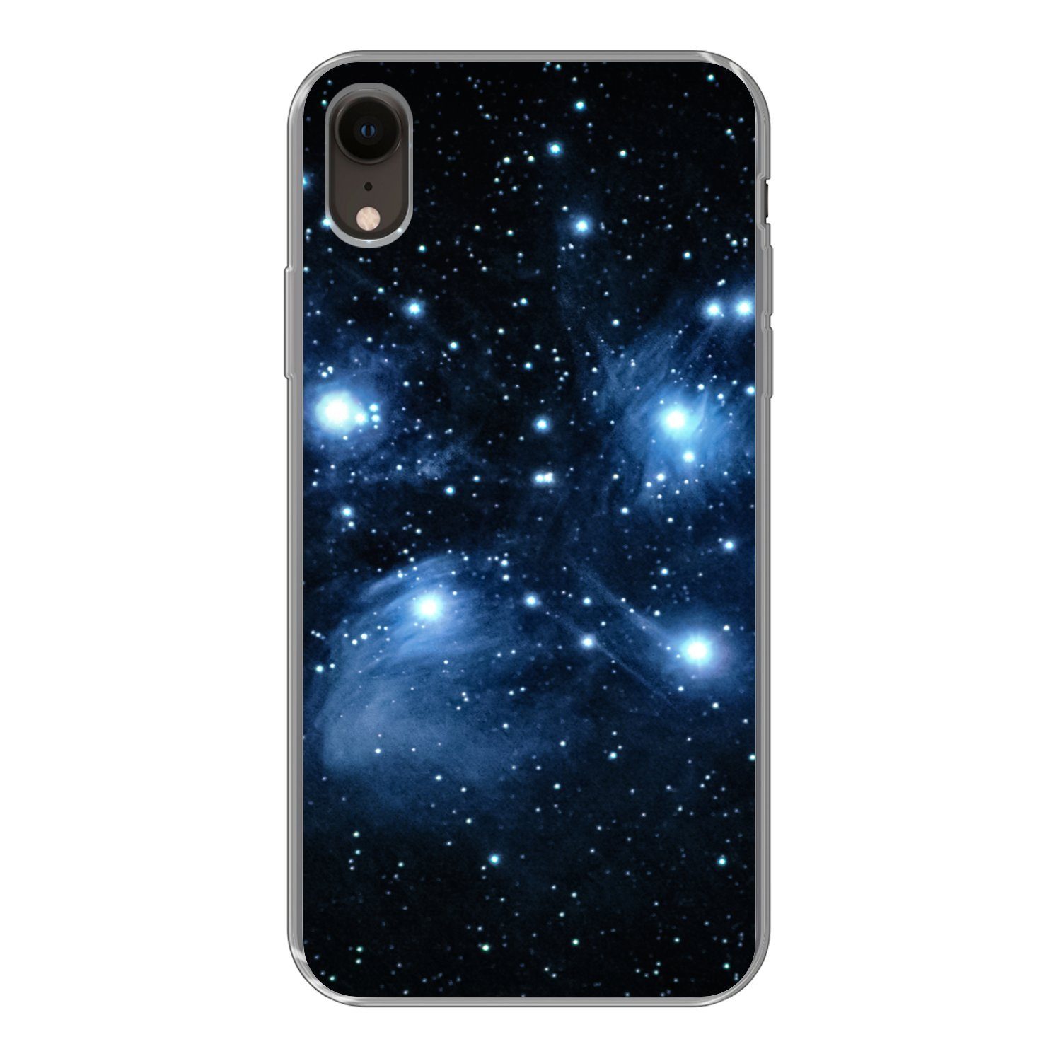 MuchoWow Handyhülle für Apple iPhone XR Universum - Planeten - Sterne - Jungen - Mädchen -, Smartphone-Bumper, Print, Handy Schutzhülle Dünn