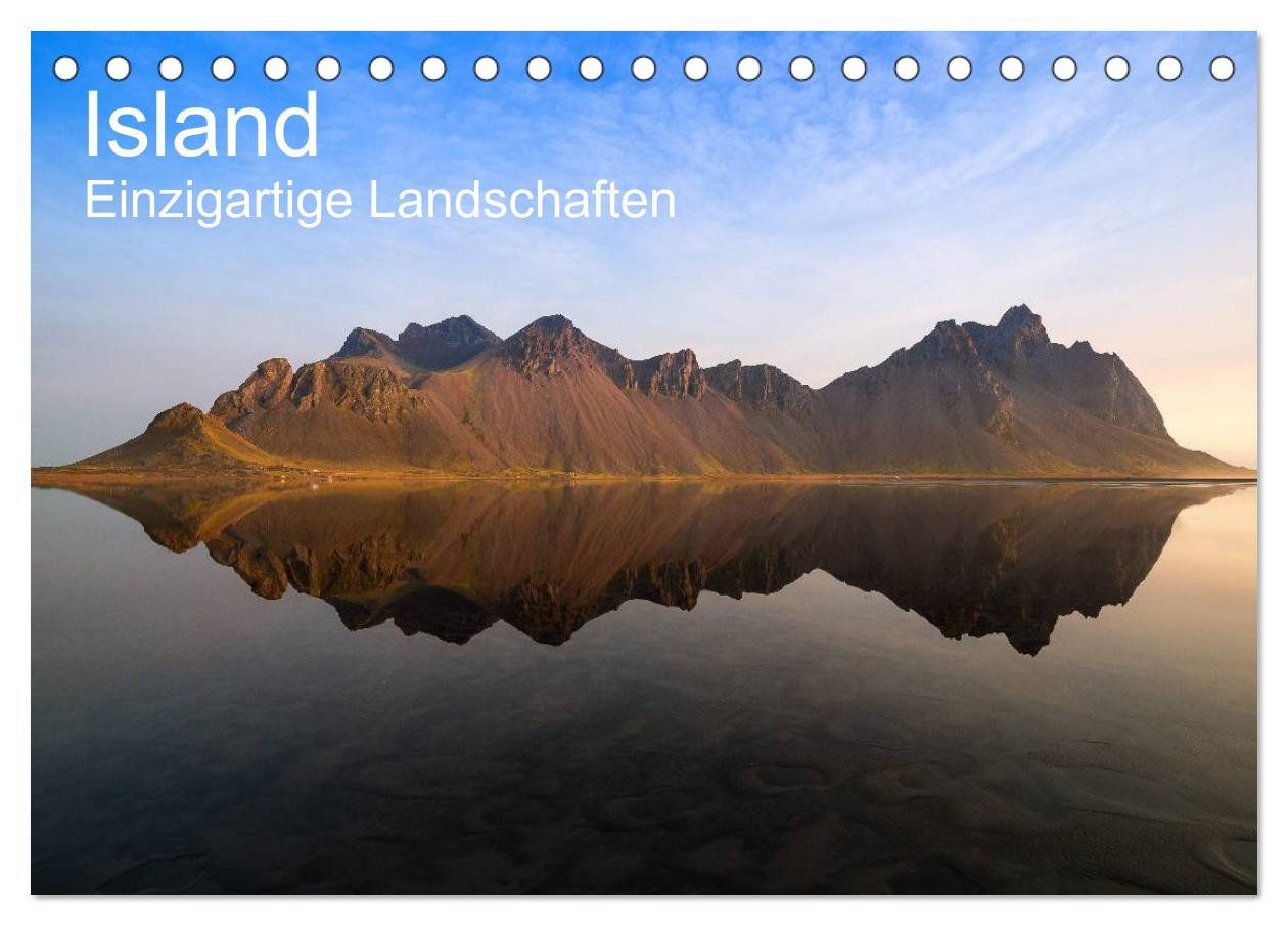 CALVENDO Wandkalender Island - einzigartige Landschaften (Tischkalender 2026 DIN A5 quer), C
