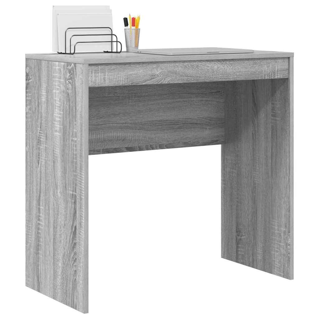 vidaXL Schreibtisch Schreibtisch Grau Sonoma 80 günstig online kaufen