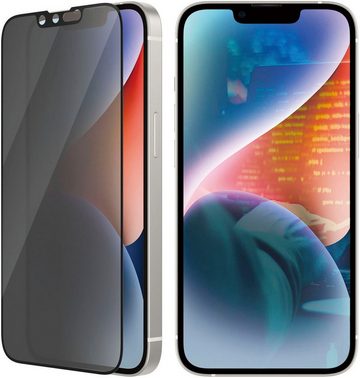PanzerGlass Privacy Apple iPhone 14/13/13 Pro - Ultra-Wide Fit inkl. EasyAligner für Apple iPhone 13, Apple iPhone 13 Pro, Apple iPhone 14, Displayschutzglas, Set