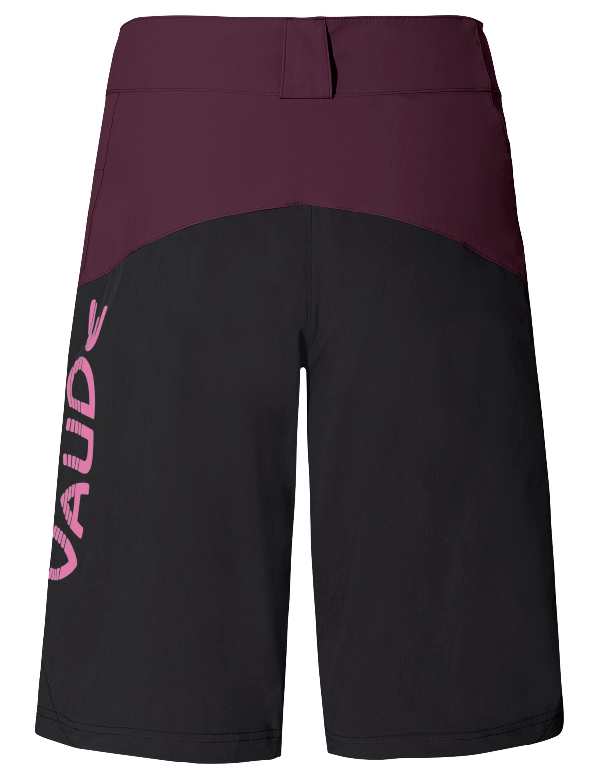 VAUDE Funktionshose Women's Altissimo Grüner Knopf cassis II (1-tlg) Shorts