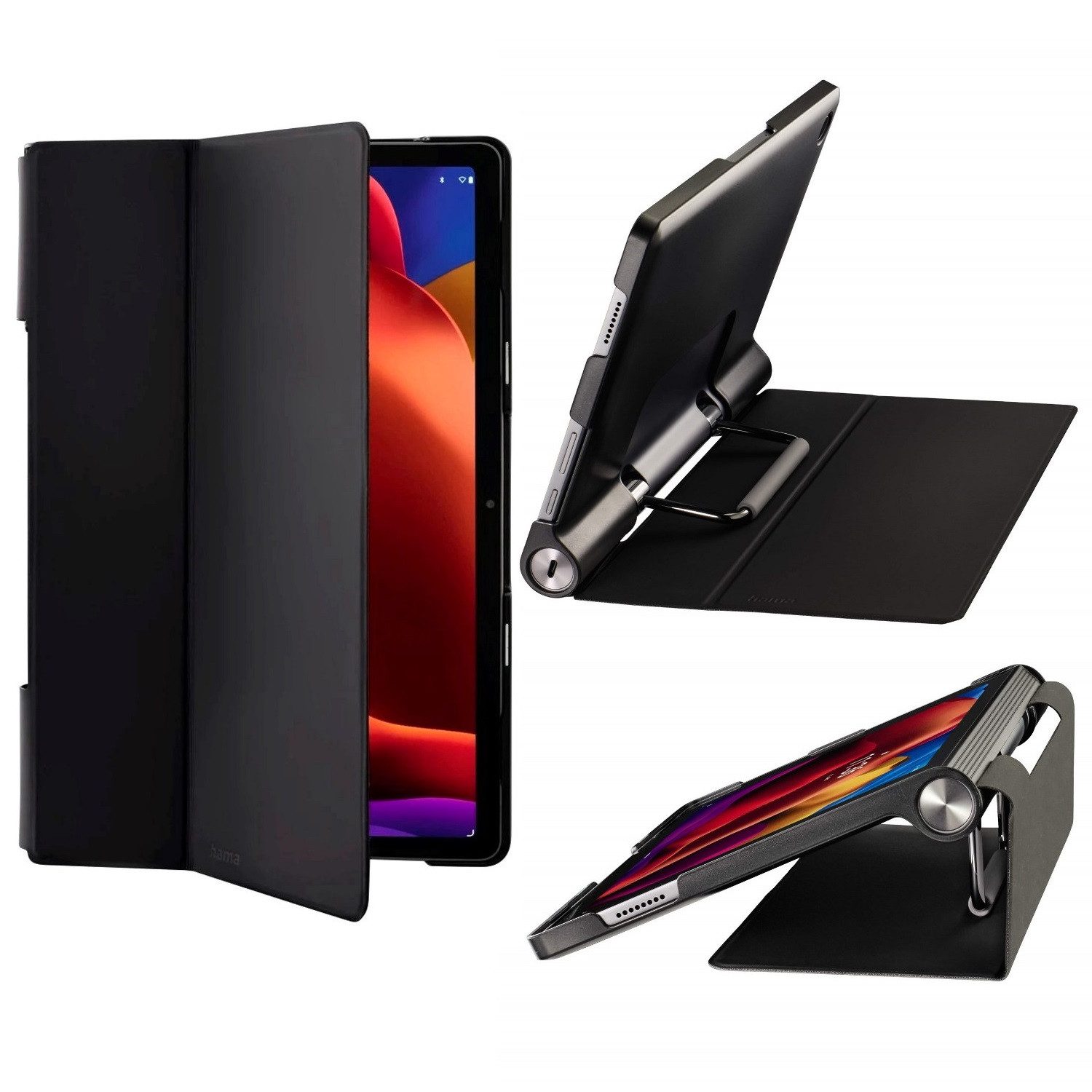 Hama Tablet-Hülle Smart Case Fold Klapp-Tasche Schutz-Hülle, Cover flexibler schlanker Schutz Standfunktion für Lenovo Yoga Tab 11