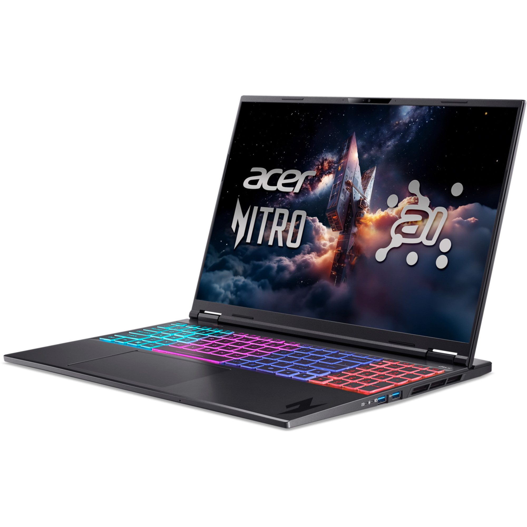 Acer Acer Nitro 16S AI (AN16S-61-R4NP), Gaming-Notebook Notebook (Ryzen AI 9, 32 GB)