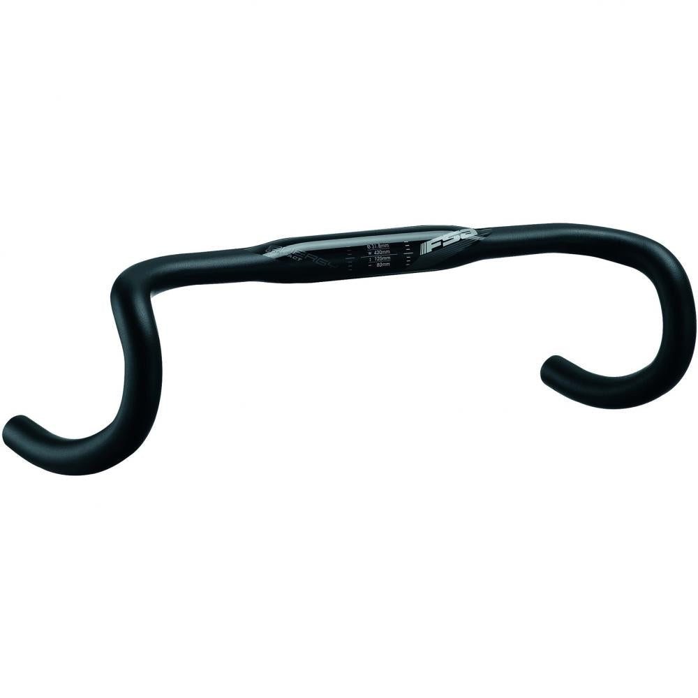 FSA Fahrradlenker Fsa Lenker Energy Super Compact Ø 31,8 Mm 360 Mm Höhe 34 Mm 4° Schwarz