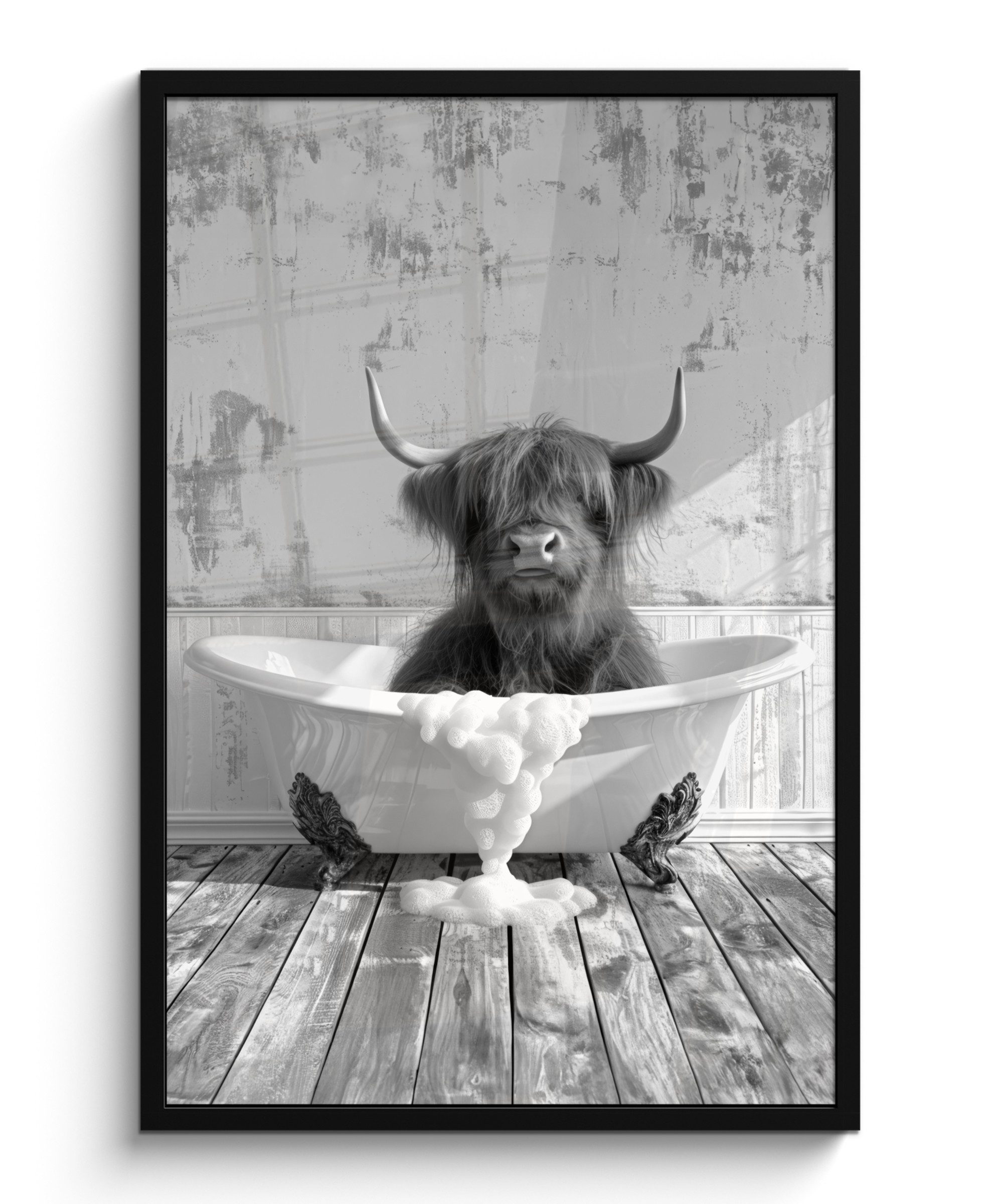 MuchoWow Poster Scottish Highlander - Tier günstig online kaufen