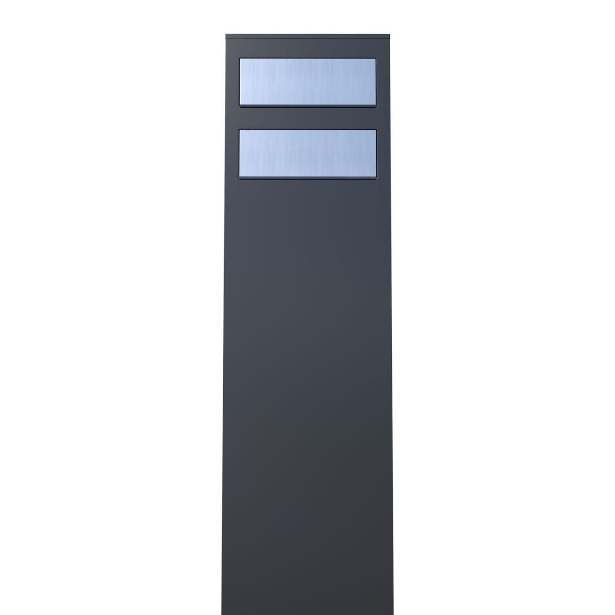 Thumbnail - Bravios Briefkasten Briefkastenanlage Monolith for Two Schwarz mit Ed