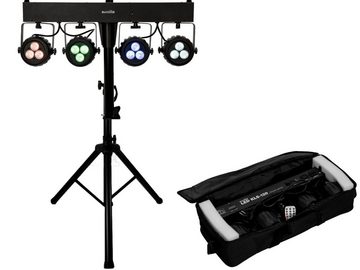 DSX DSX PA Set 2 Powermixer Anlage LED Licht DJ 3Wege USB Musikanlage Party-Lautsprecher