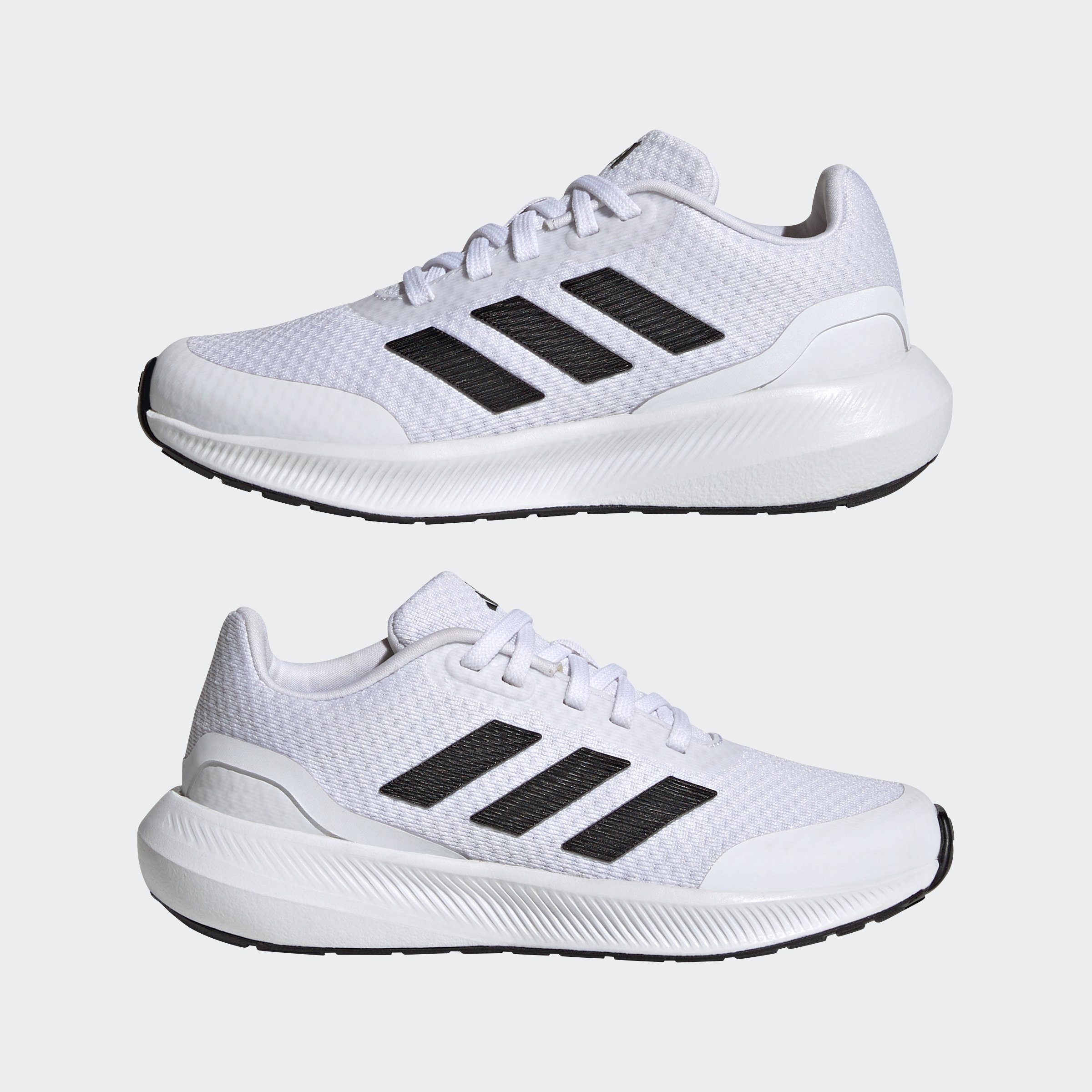 adidas Sportswear RUNFALCON 3 LACE Sneaker weiß-schwarz