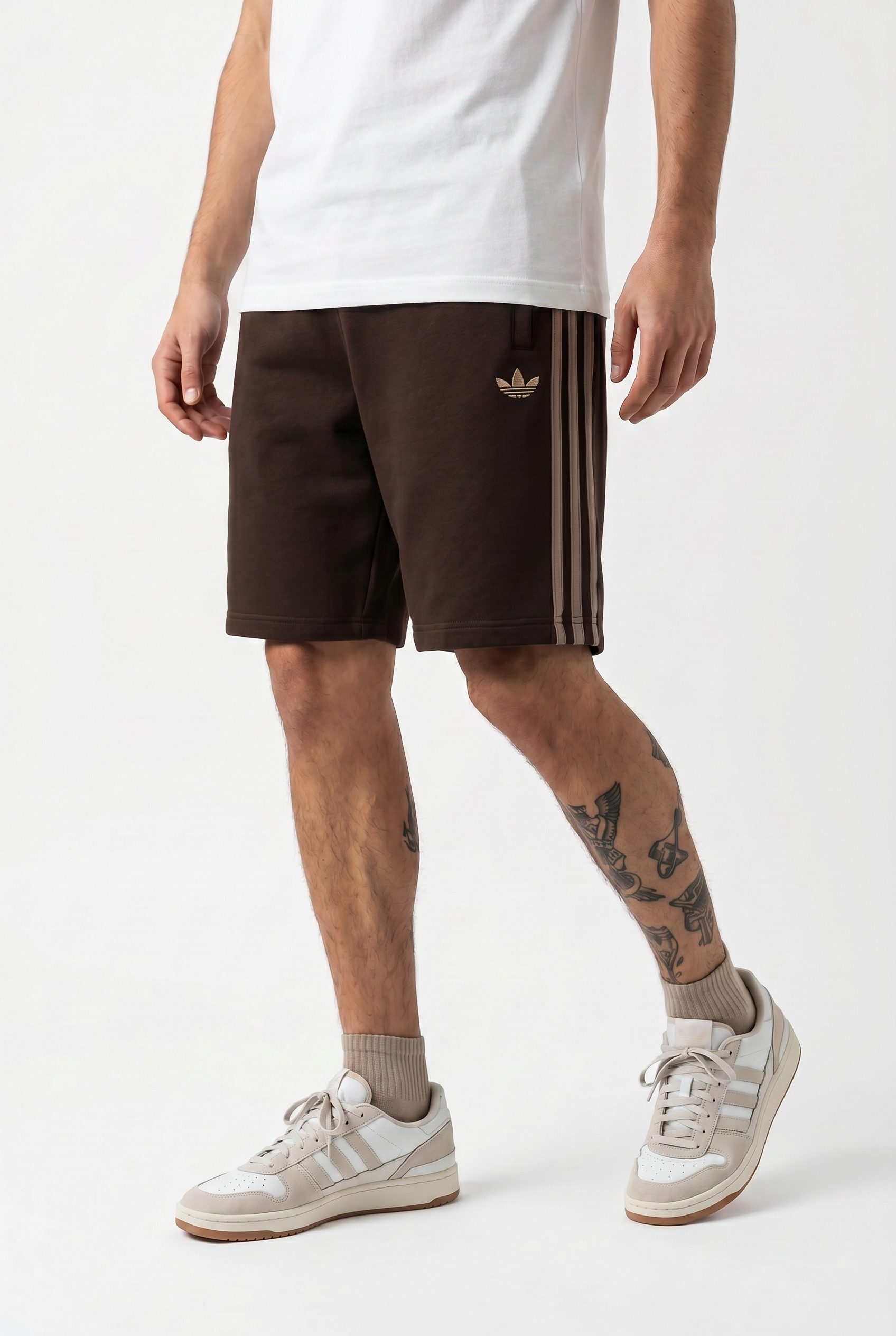 adidas Originals Shorts 3S SHO sportlicher Stil, für Straße und Zuhause, aus weichem French Terry