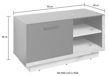 INOSIGN Schuhbank Premont, mit Schuhschrank und Sitzfläche, B/H/T: 90/48/40 cm, Soft-Close