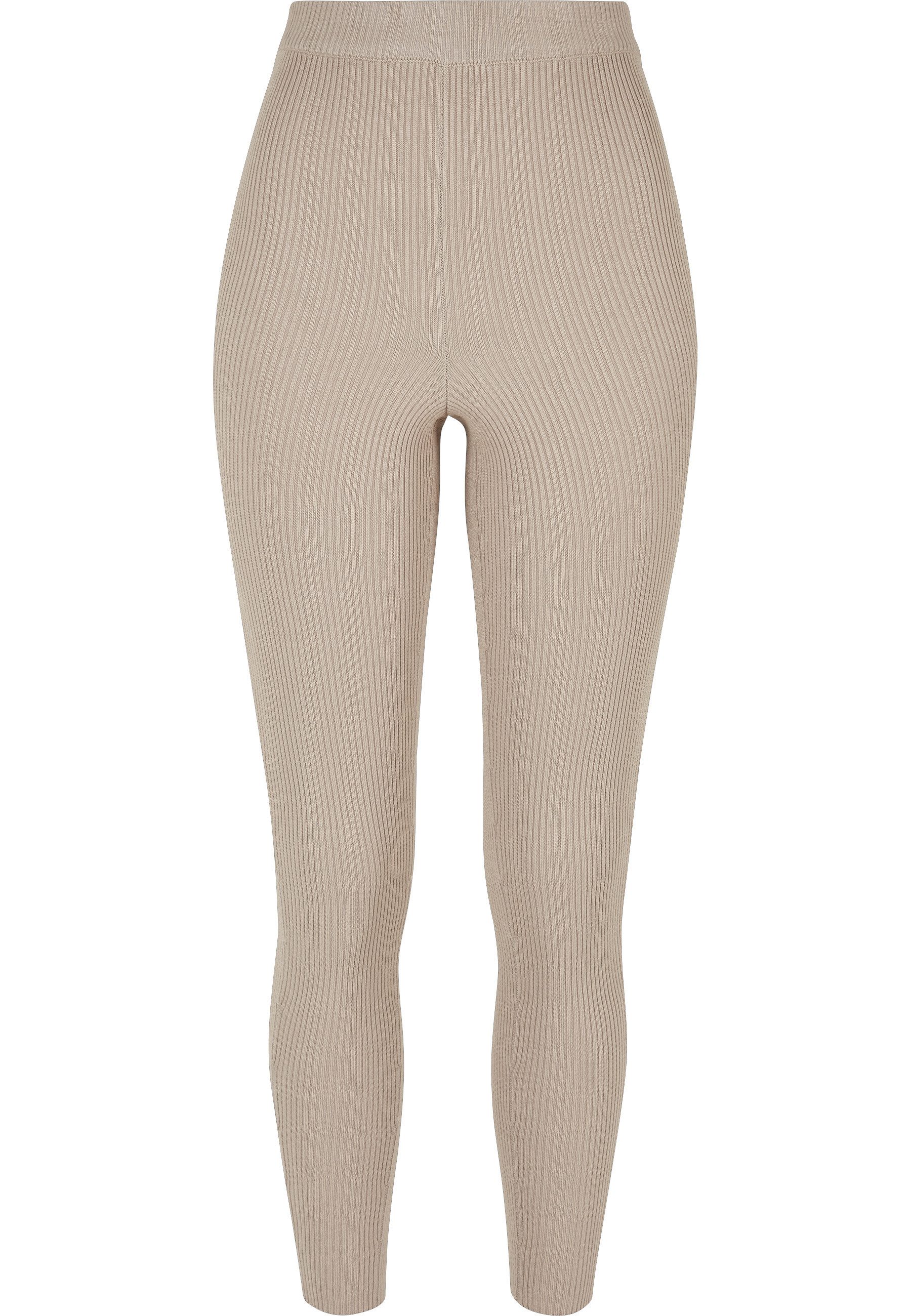 URBAN CLASSICS Leggings Urban Classics Damen Ladies Rib Knit Leggings (1-tlg)